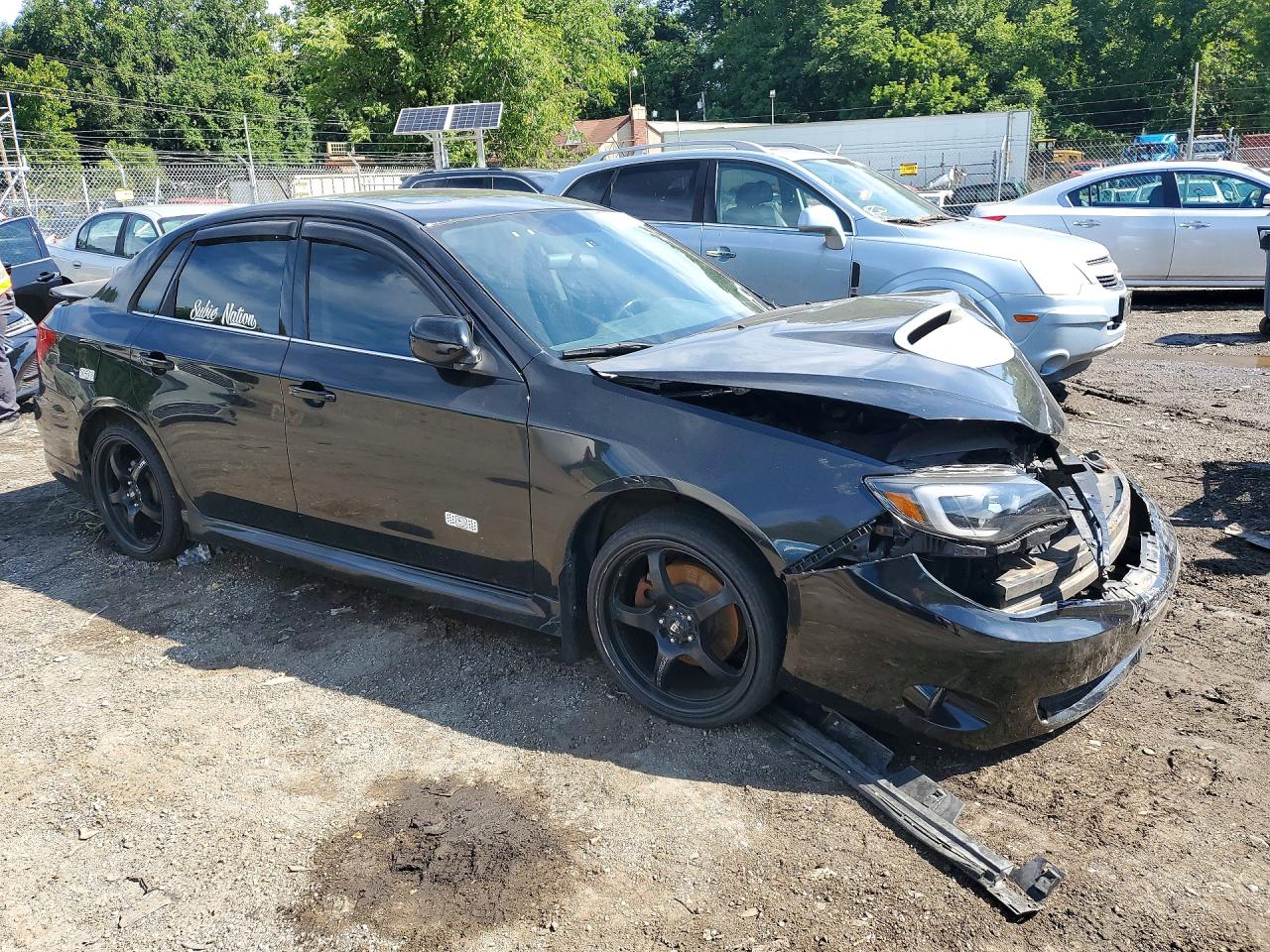 2009 Subaru Impreza Wrx Black vin: JF1GE76669G519455