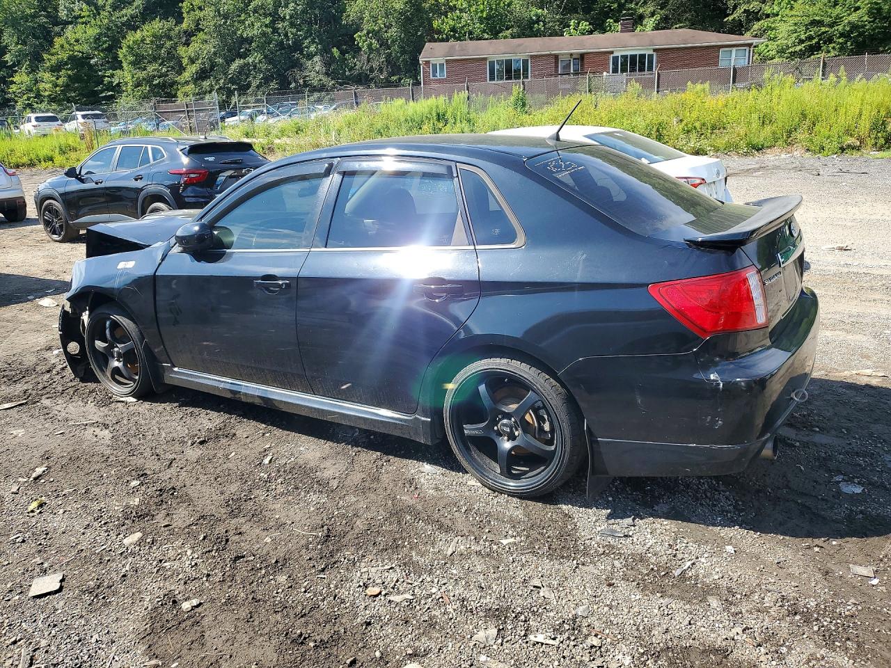 2009 Subaru Impreza Wrx Black vin: JF1GE76669G519455