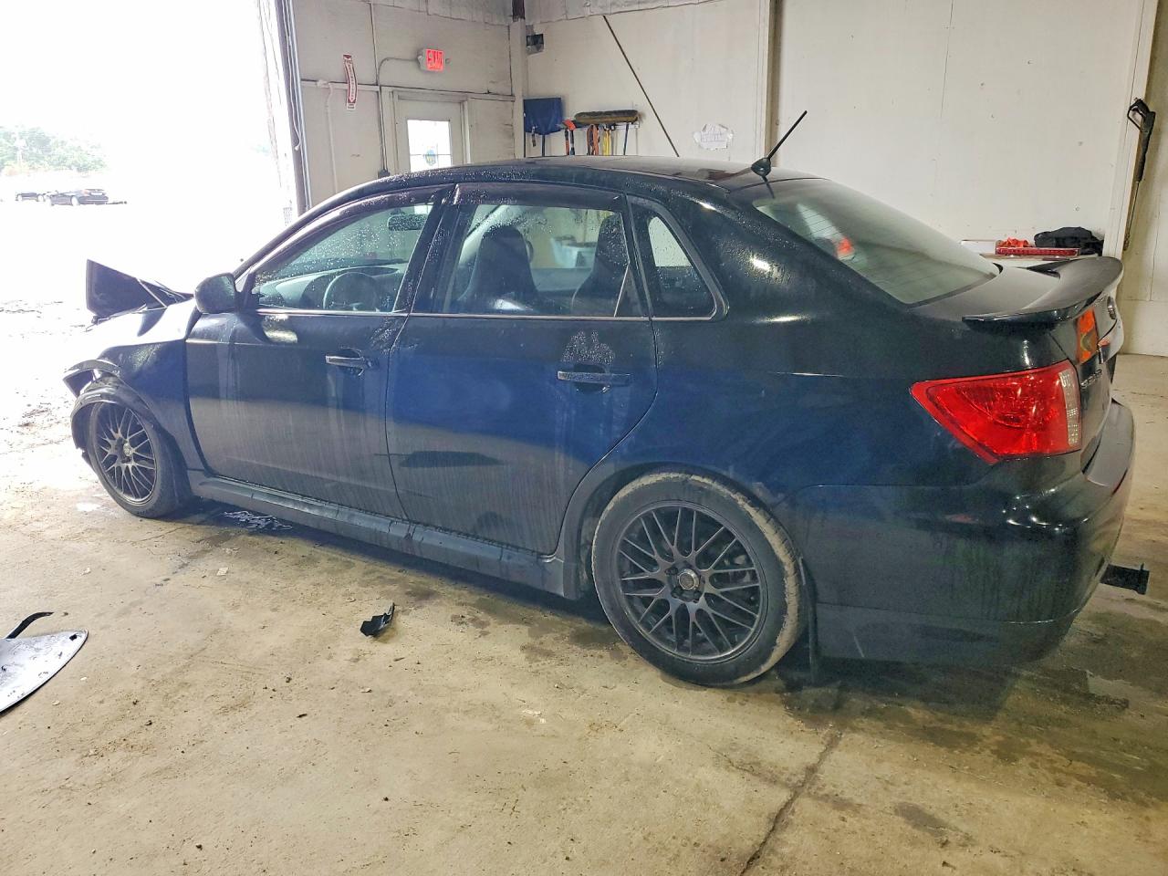 2009 Subaru Impreza Wrx Black vin: JF1GE76679G522011