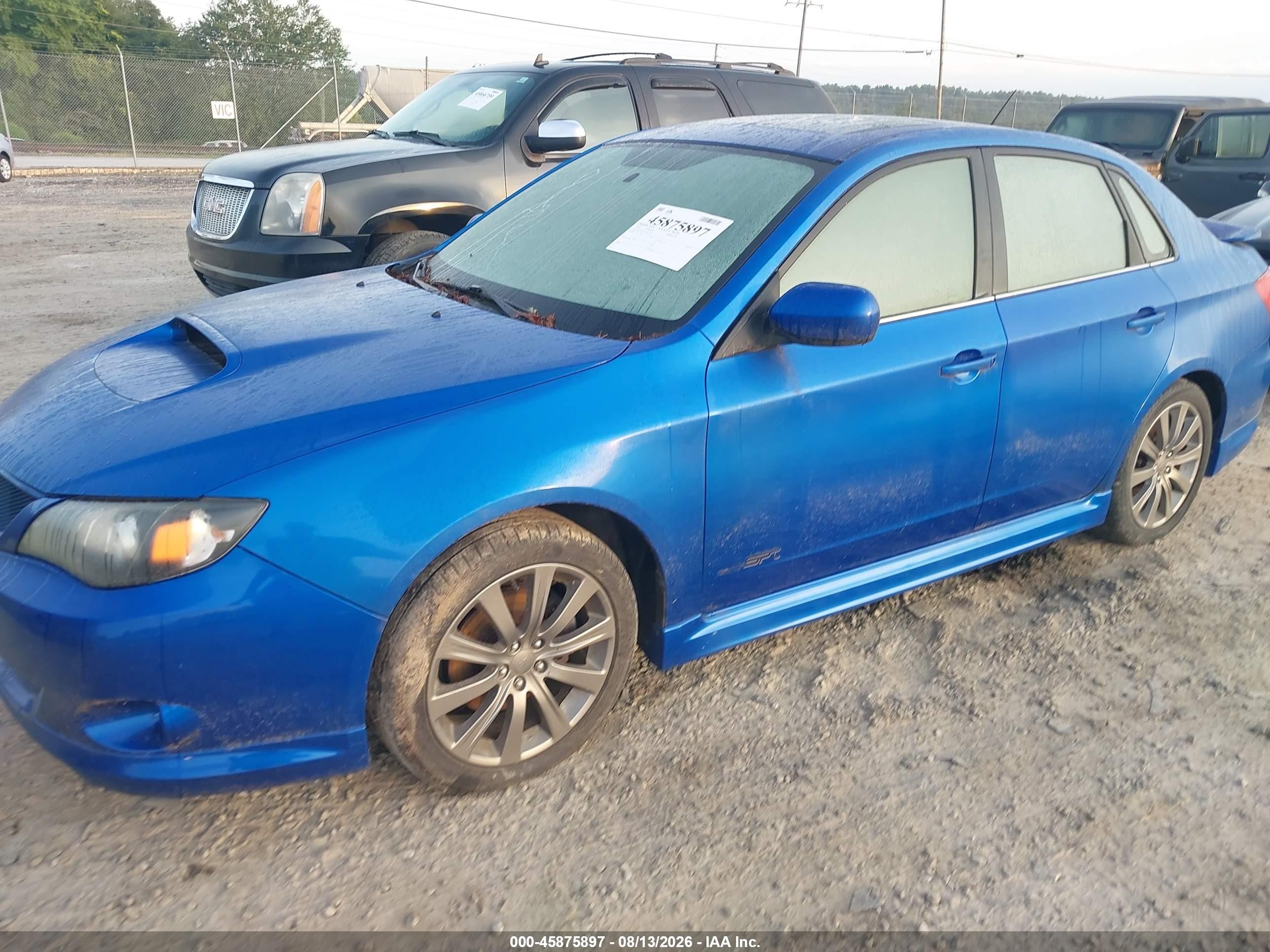 2010 Subaru Impreza Wrx Premium Blue vin: JF1GE7G65AG501208