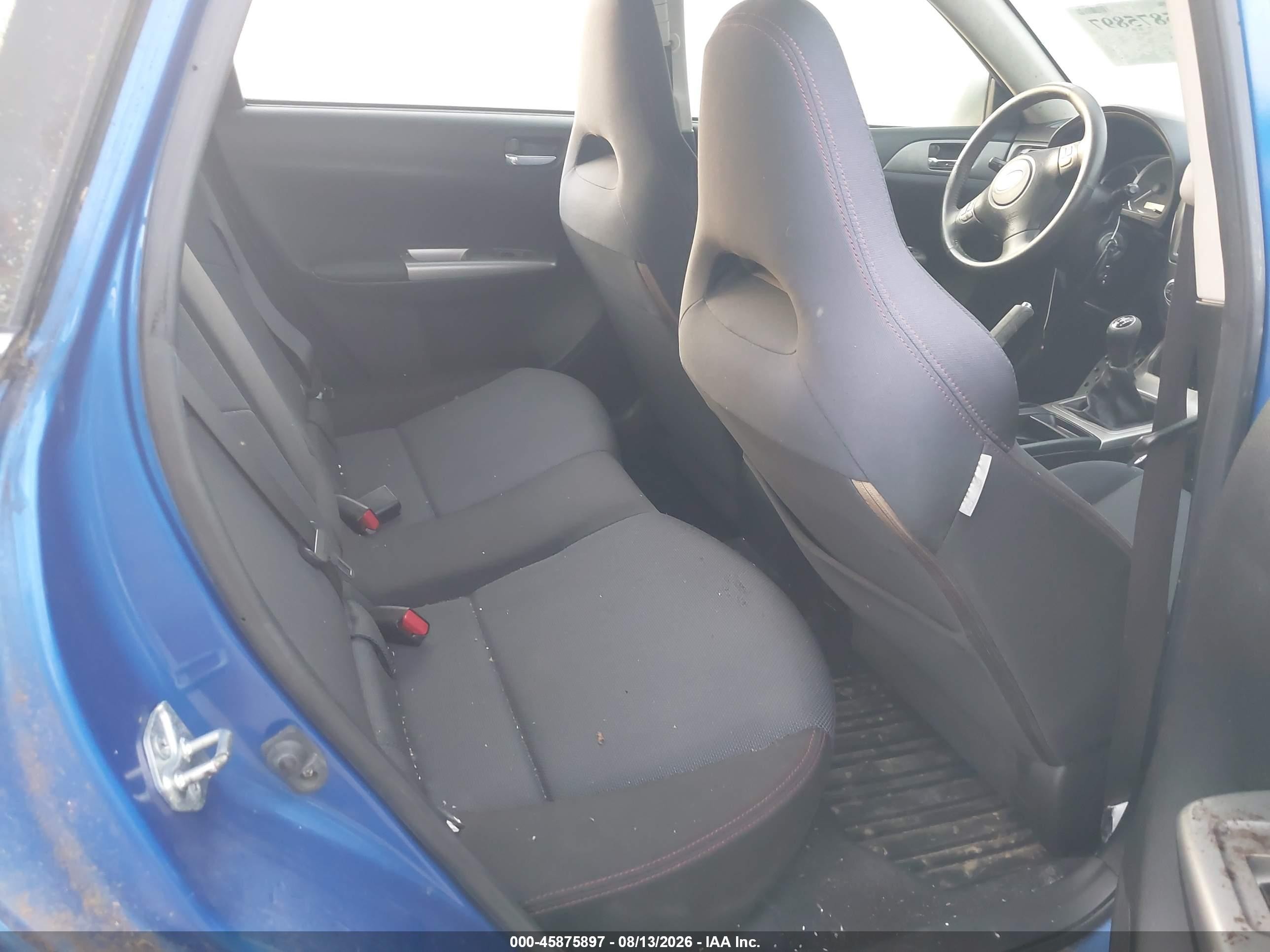 2010 Subaru Impreza Wrx Premium Blue vin: JF1GE7G65AG501208