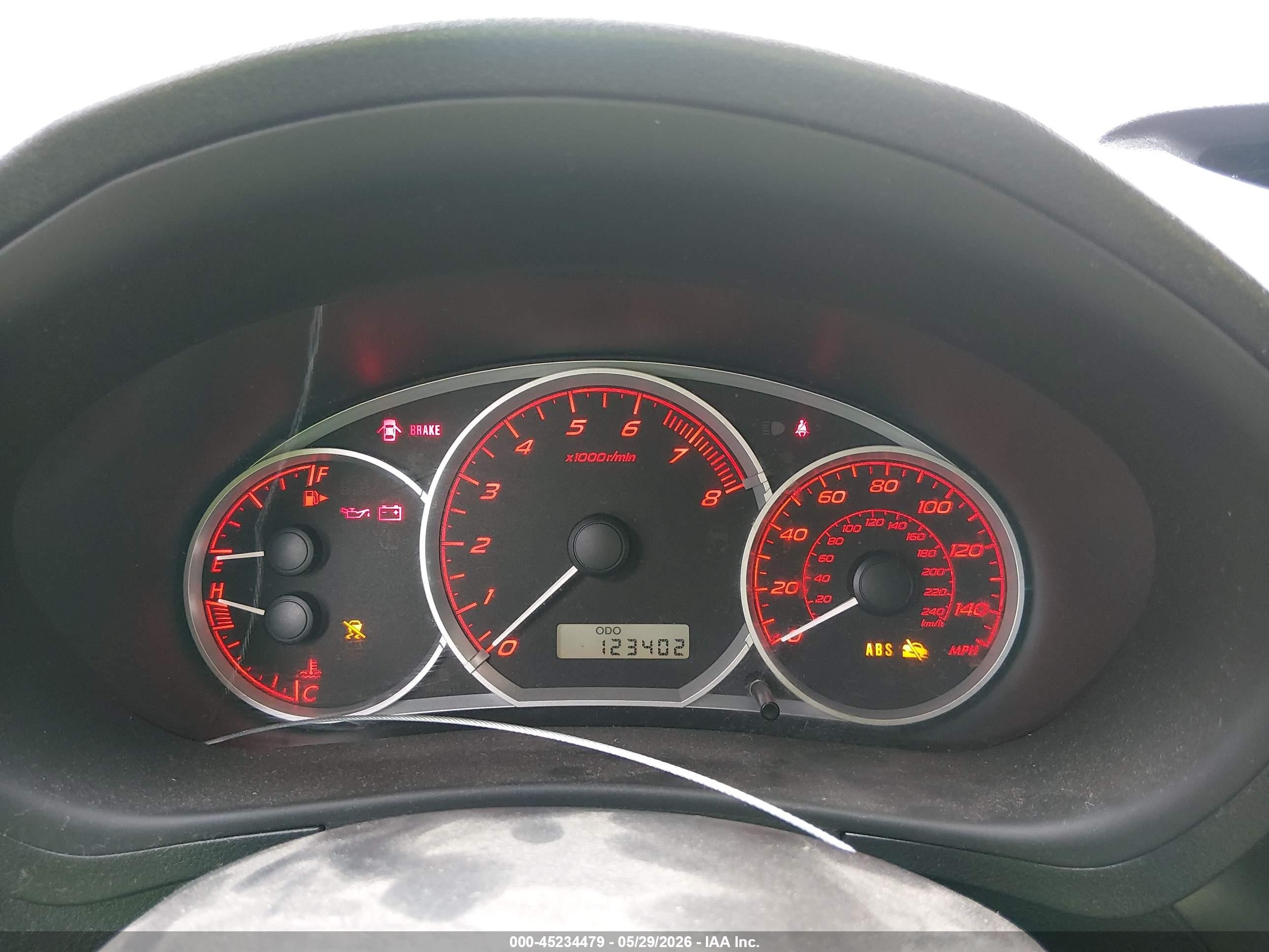2010 Subaru Impreza Wrx Gray vin: JF1GE7G68AG509223