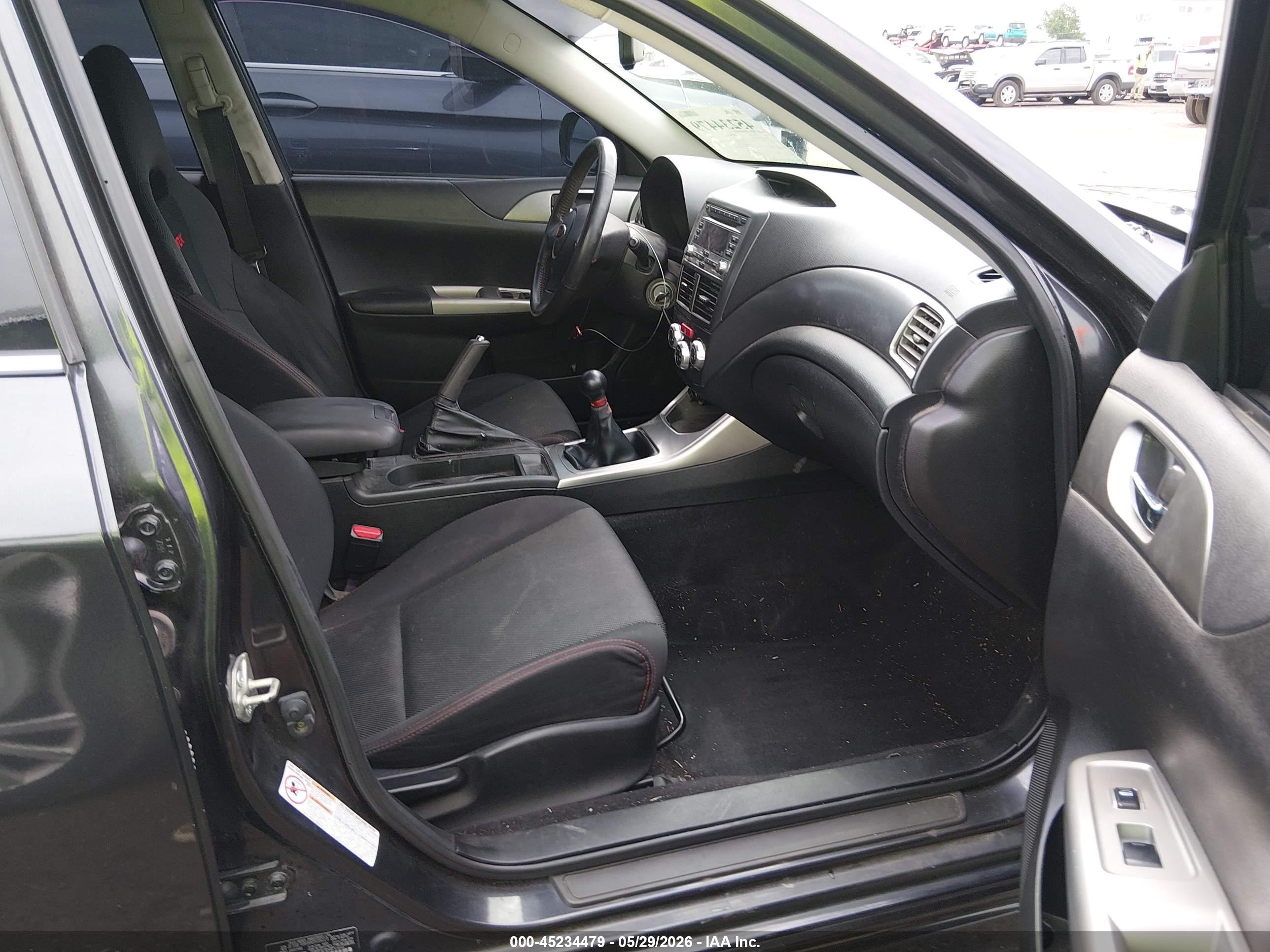 2010 Subaru Impreza Wrx Gray vin: JF1GE7G68AG509223
