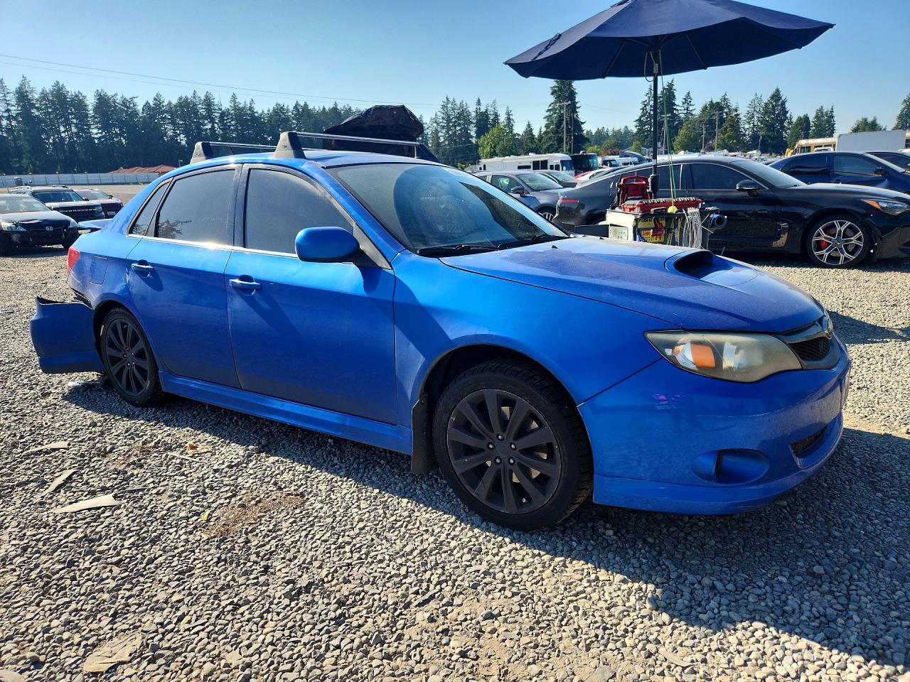 2010 Subaru Impreza Wrx Limited Blue vin: JF1GE7G68AG515717