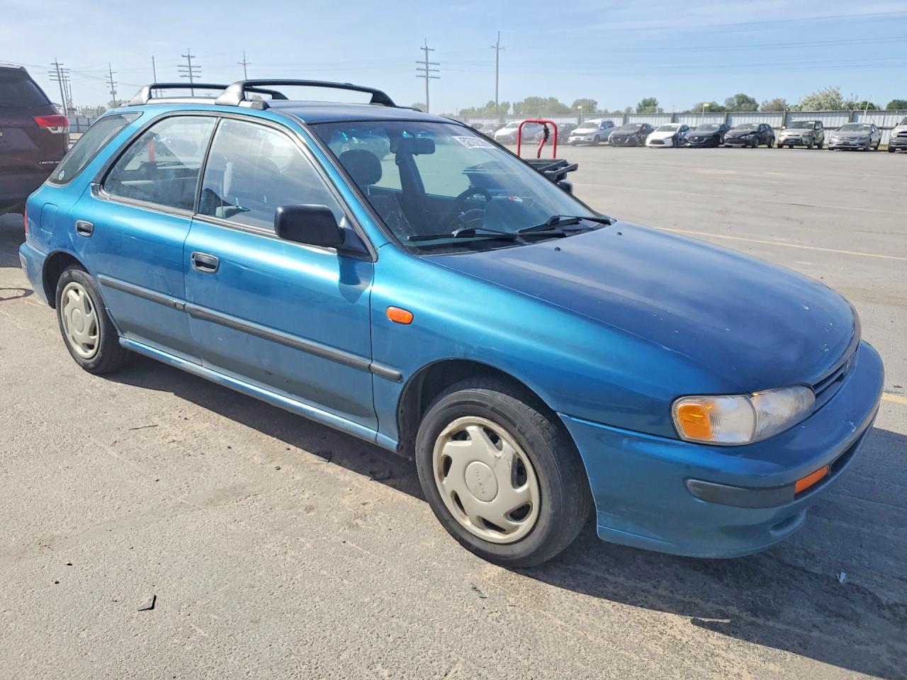 1993 Subaru Impreza L Plus Green vin: JF1GF2443PH804316