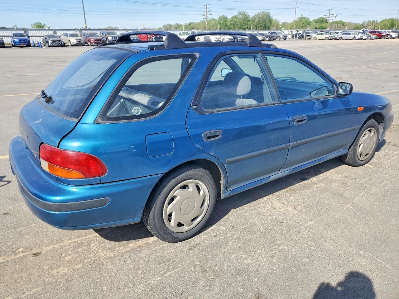 1993 Subaru Impreza L Plus Green vin: JF1GF2443PH804316