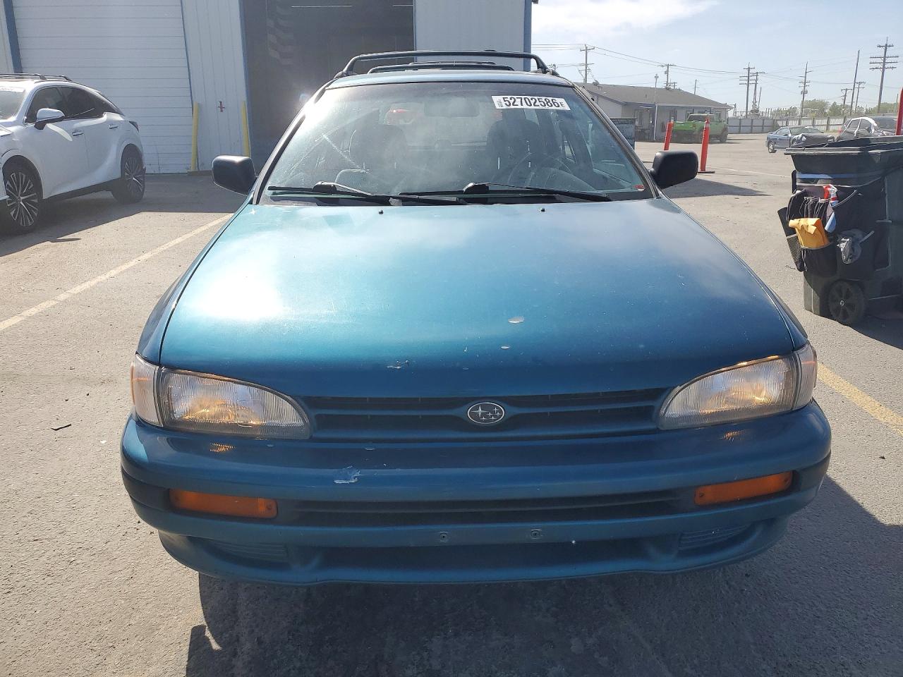 1993 Subaru Impreza L Plus Green vin: JF1GF2443PH804316