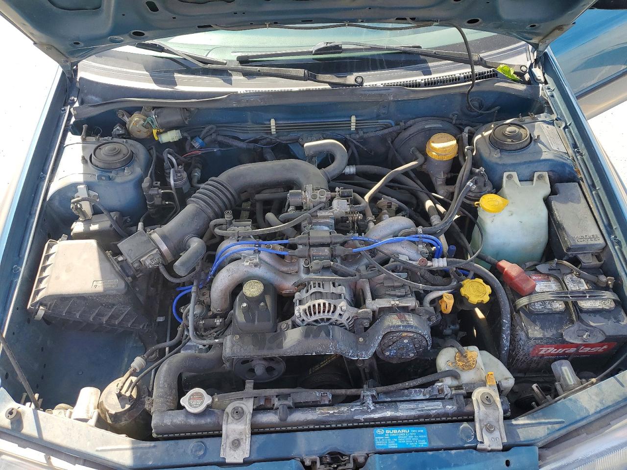 1993 Subaru Impreza L Plus Green vin: JF1GF2443PH804316