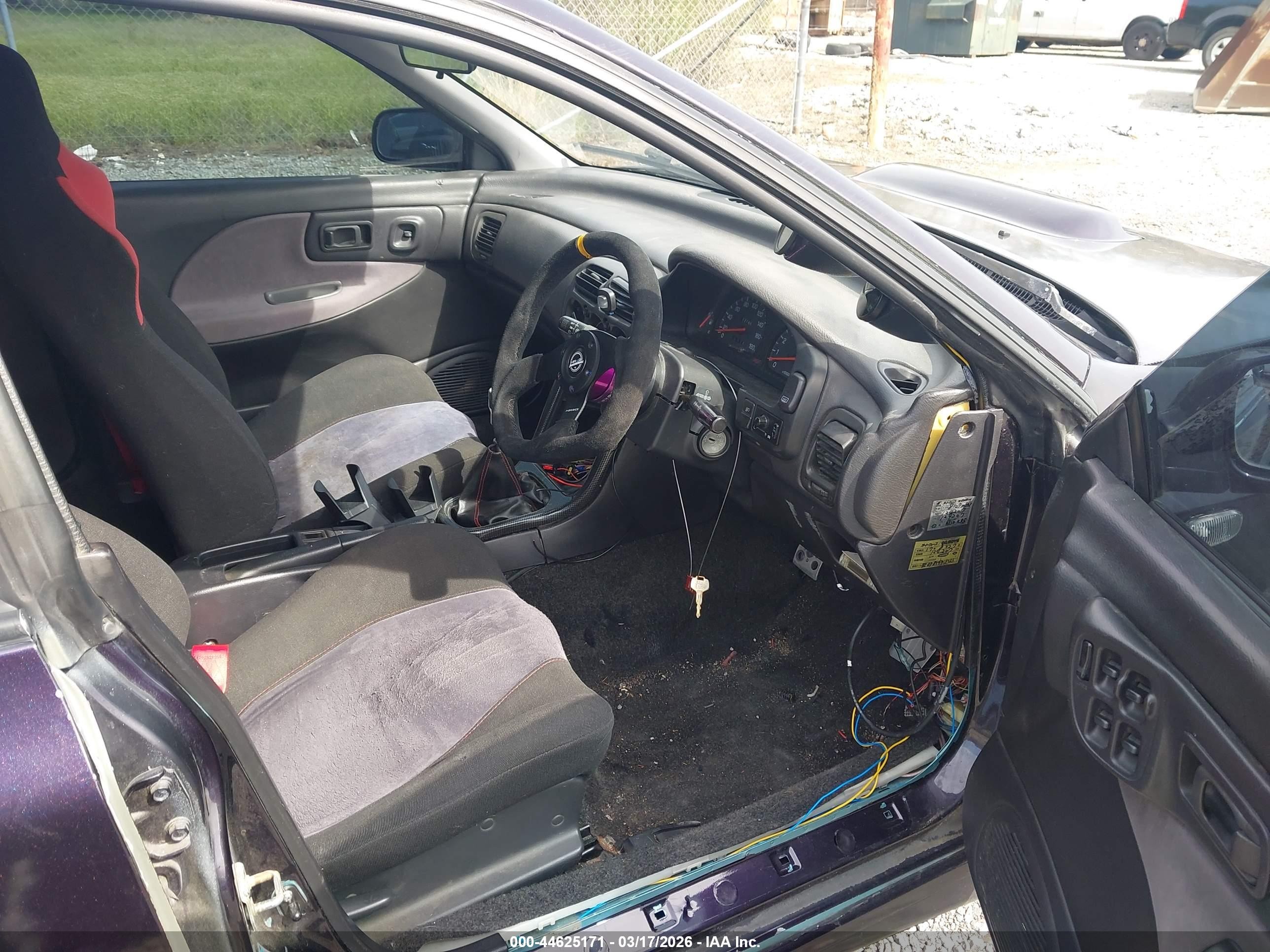 1993 Subaru Impreza L Plus Purple vin: JF1GF2445PH808089