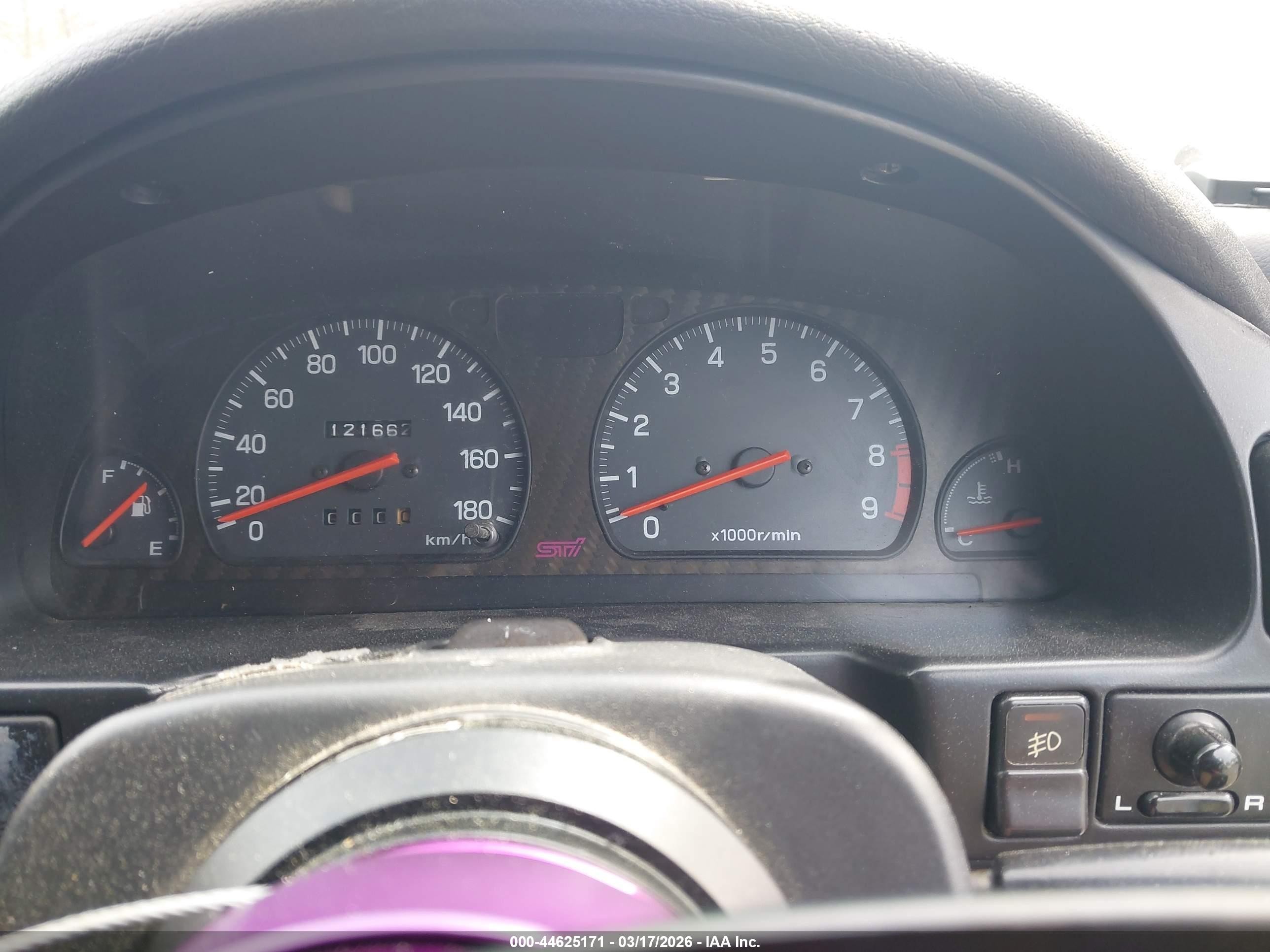 1993 Subaru Impreza L Plus Purple vin: JF1GF2445PH808089