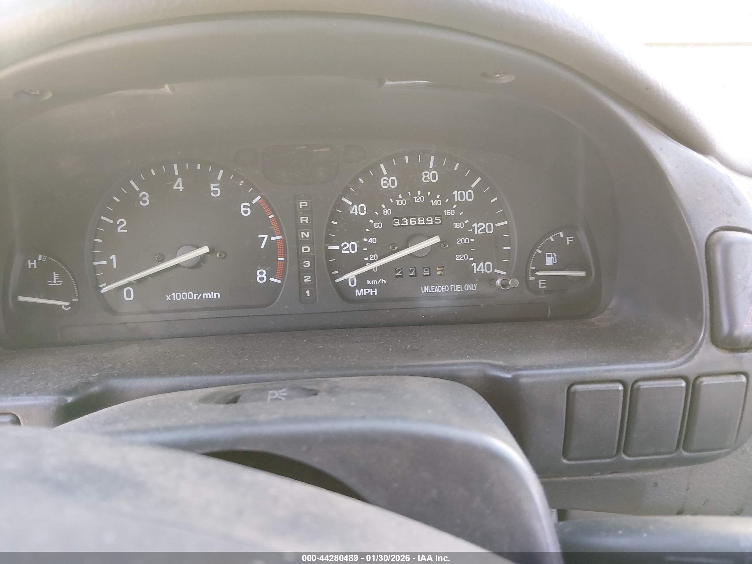 1993 Subaru Impreza L Plus White vin: JF1GF2448PK804265