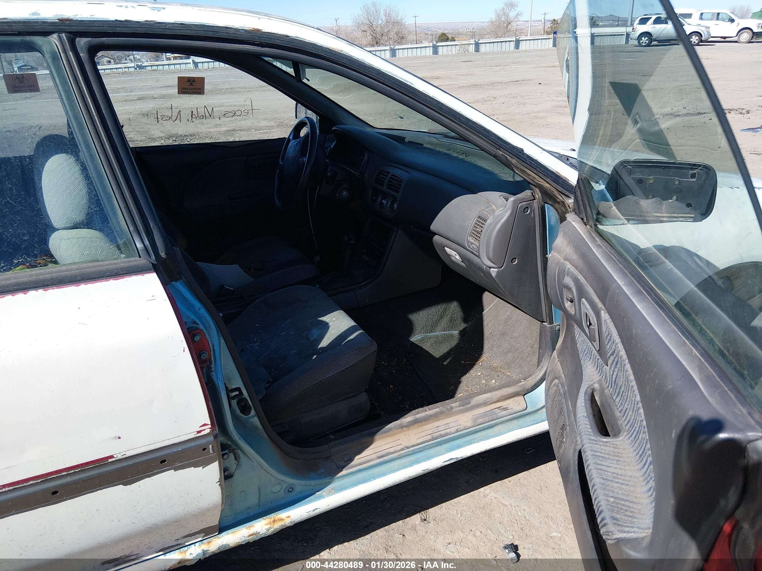 1993 Subaru Impreza L Plus White vin: JF1GF2448PK804265