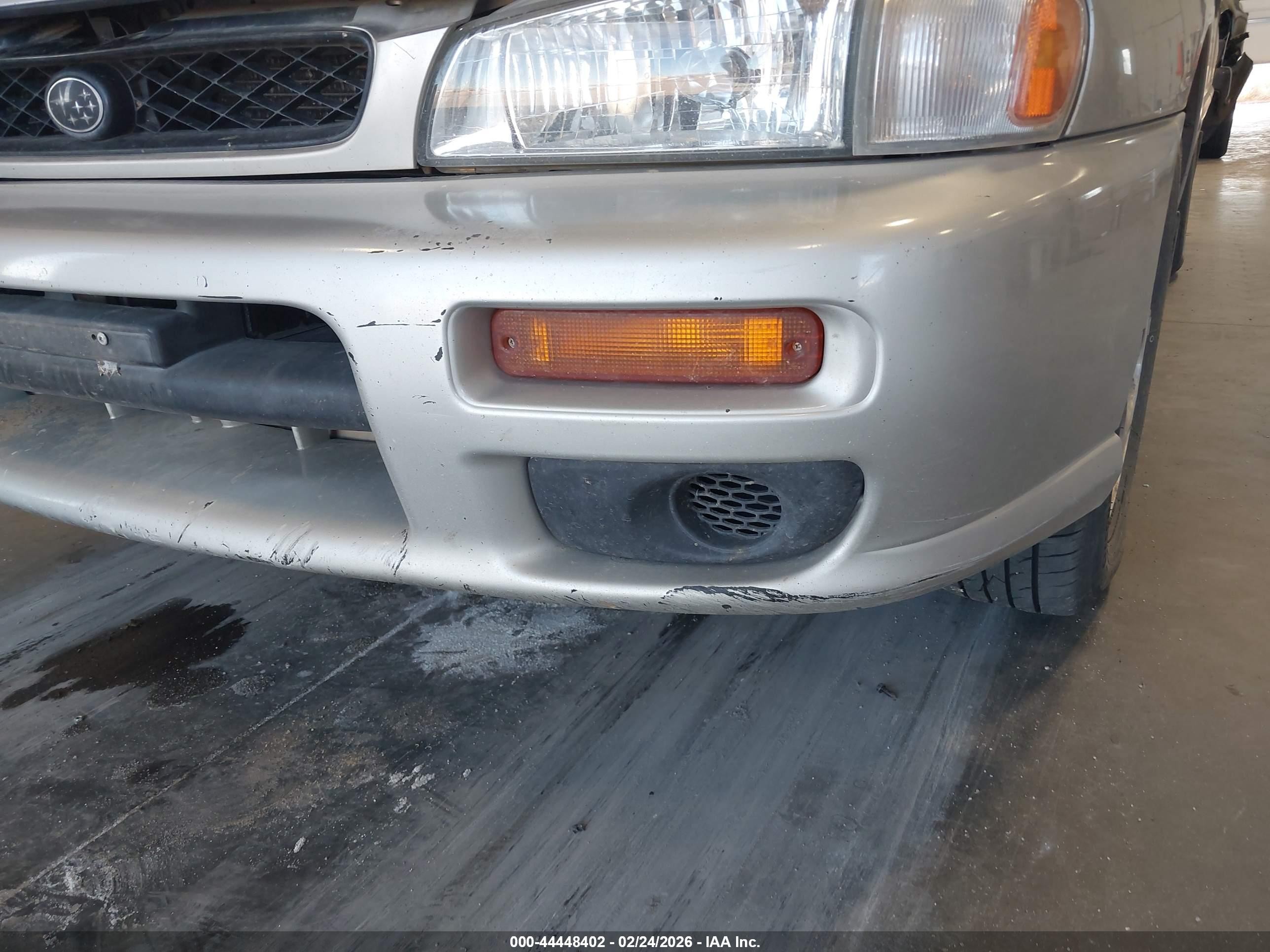 2001 Subaru Impreza L Silver vin: JF1GF43511G804270
