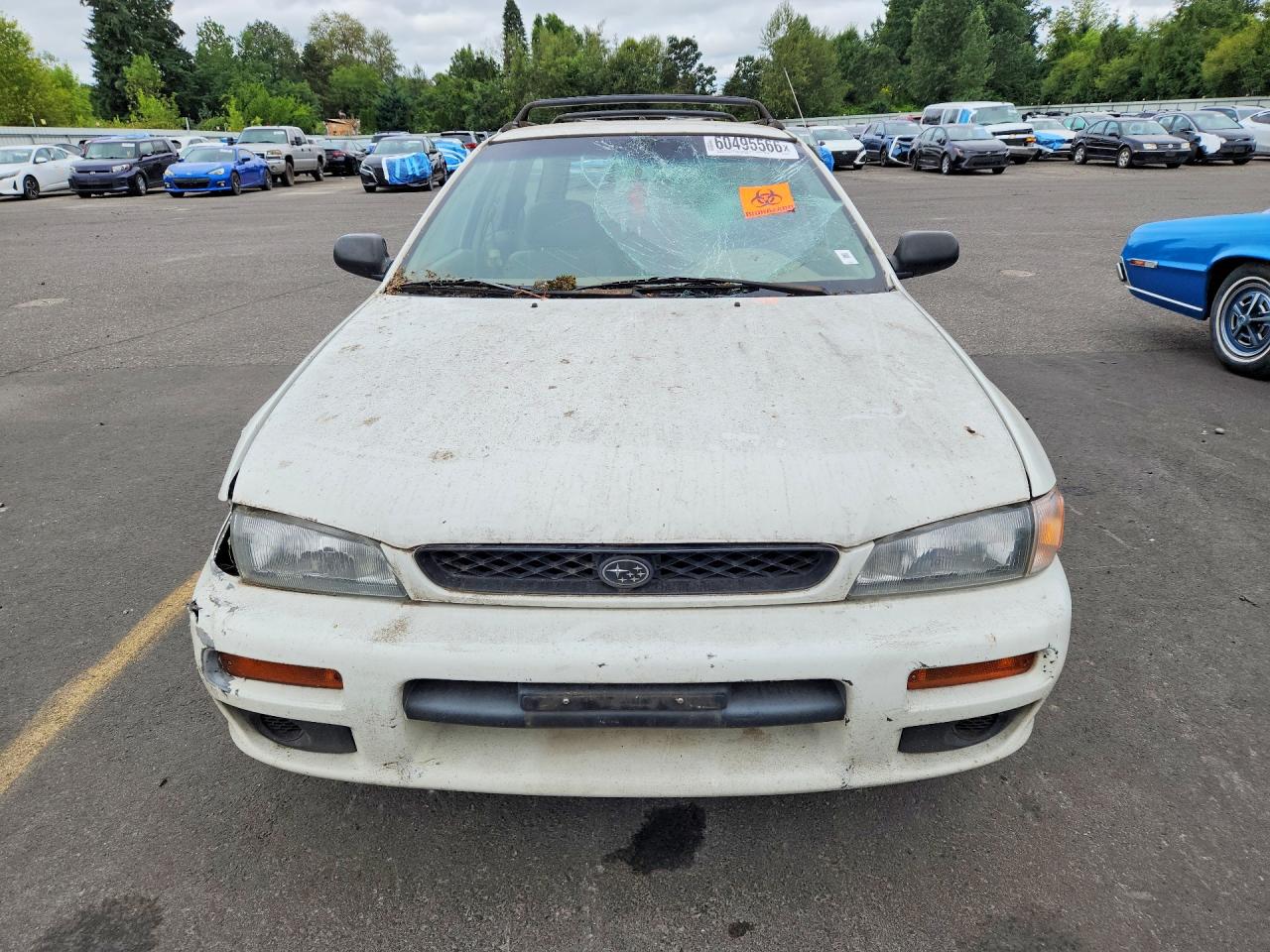 1997 Subaru Impreza L Белый vin: JF1GF4353VH823435