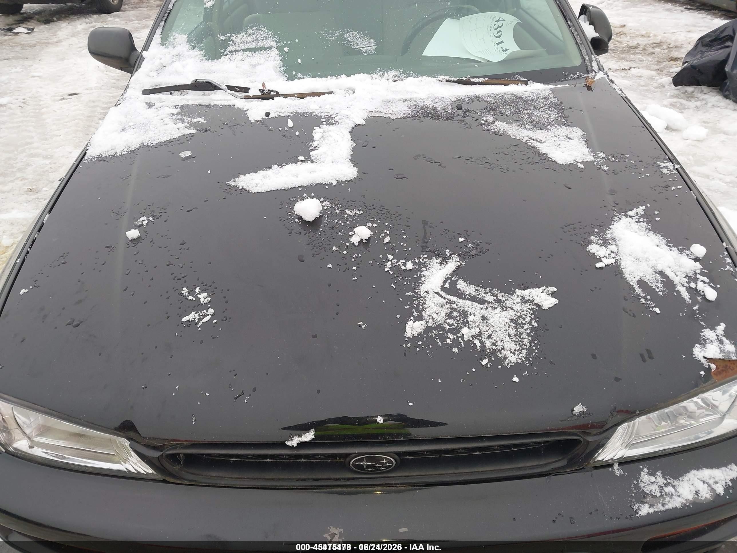 1999 Subaru Impreza L Black vin: JF1GF435XXH811155