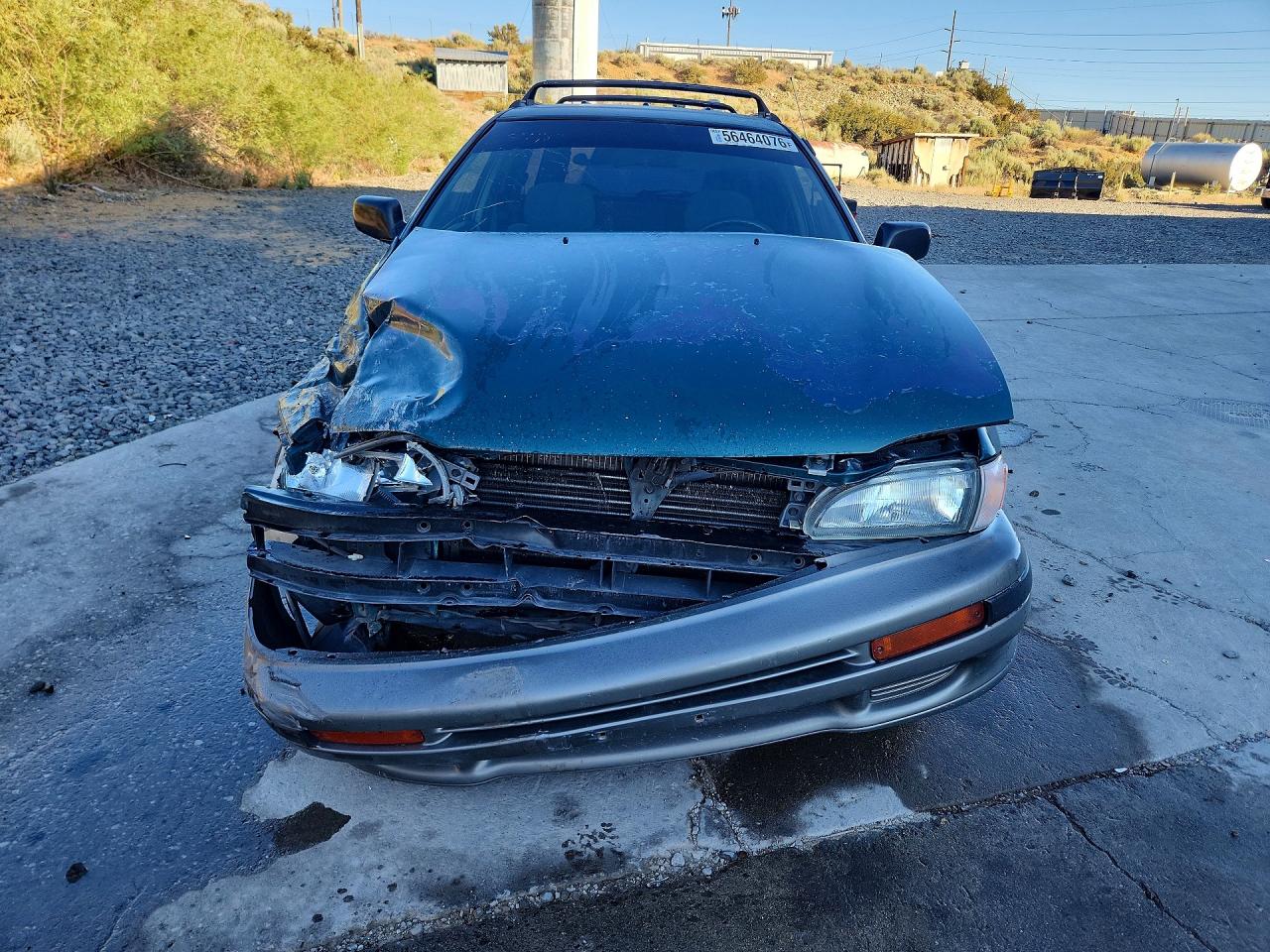 1996 Subaru Impreza Outback Green vin: JF1GF4850TH817307