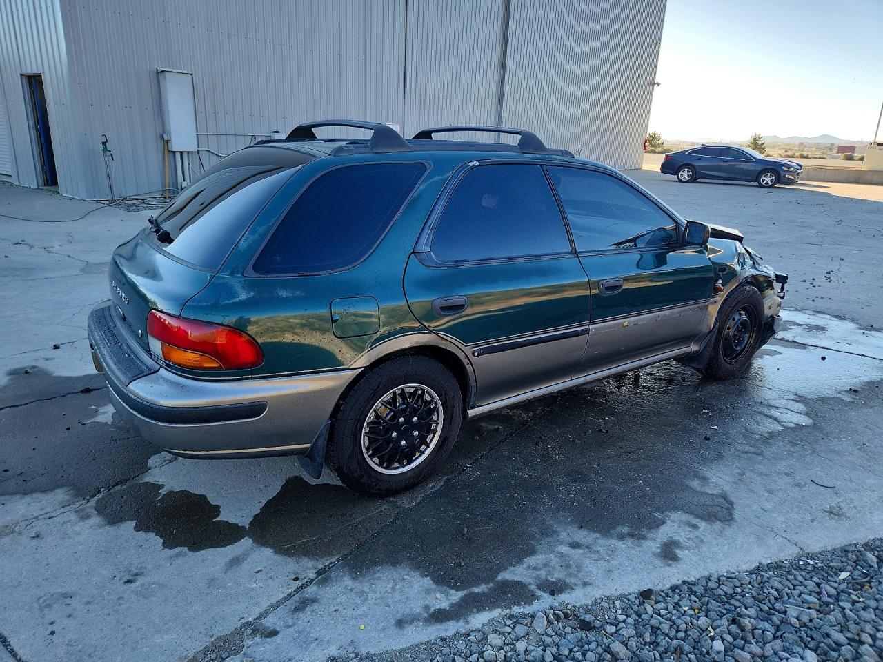 1996 Subaru Impreza Outback Green vin: JF1GF4850TH817307