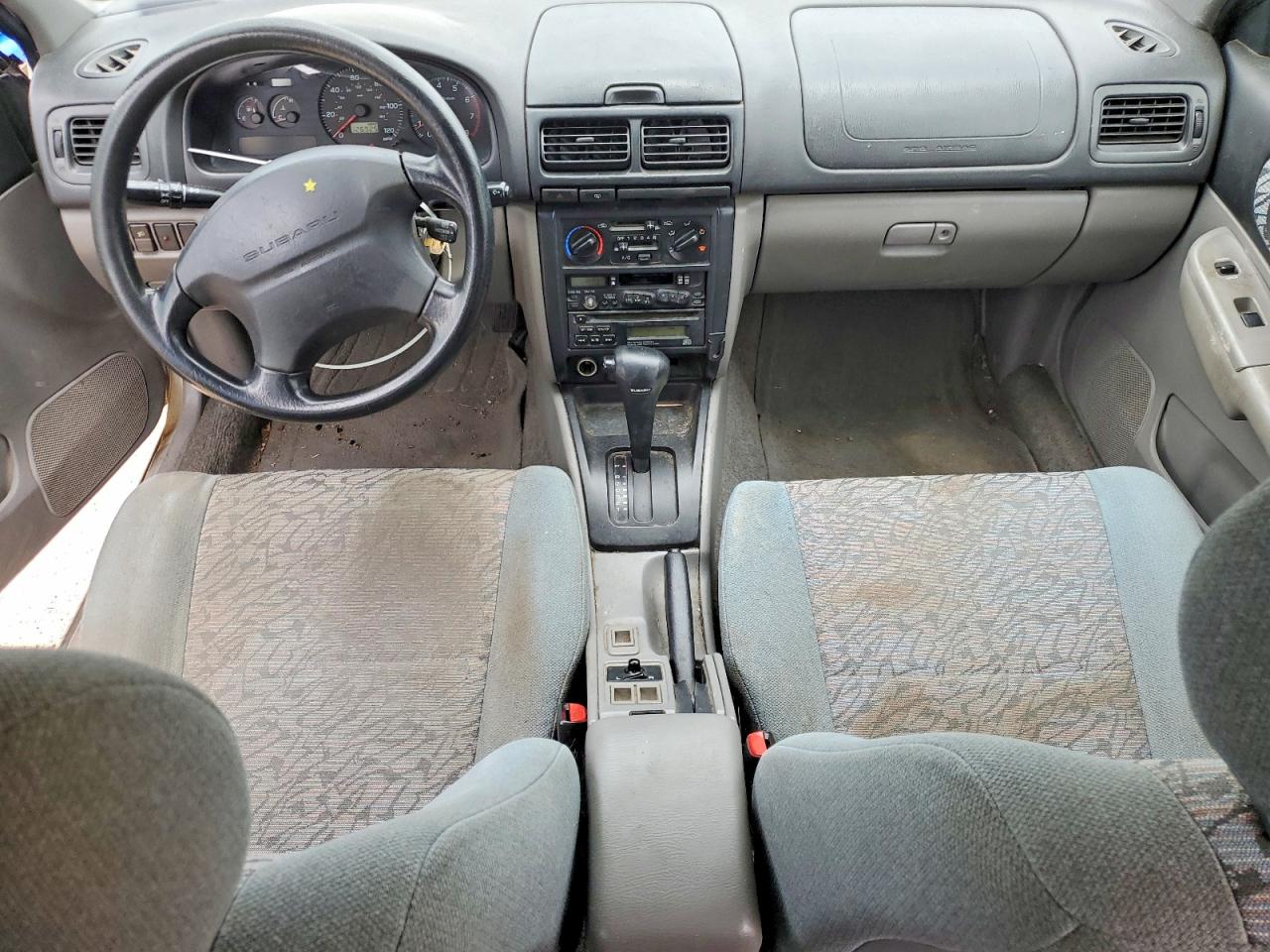 1998 Subaru Impreza Outback White vin: JF1GF4851WH813478