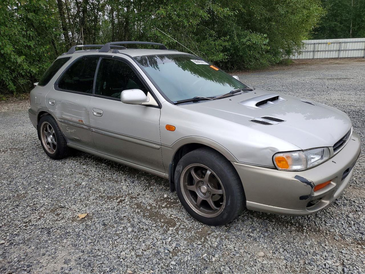 2000 Subaru Impreza Outback Sport Silver vin: JF1GF4851YH806680