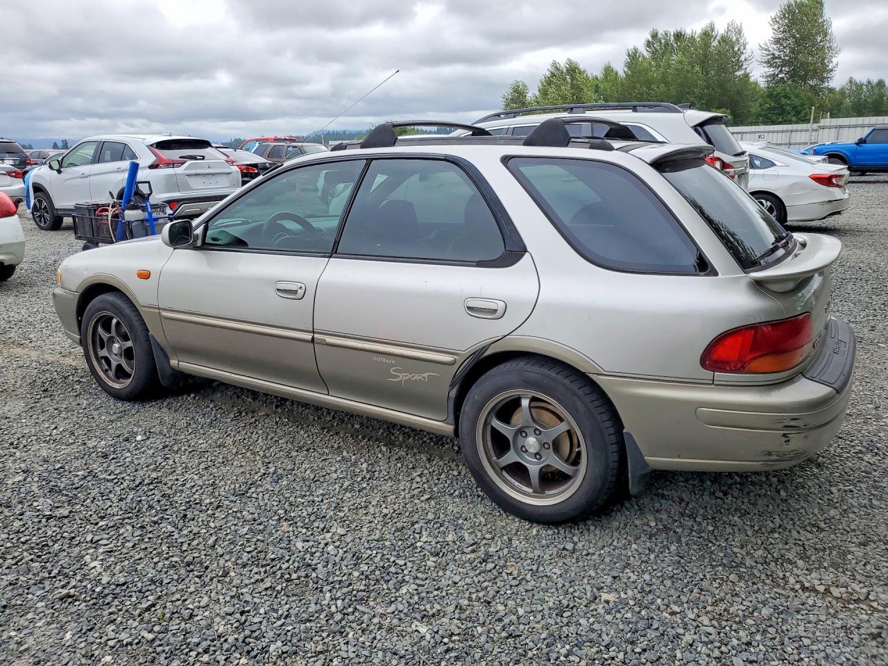 2000 Subaru Impreza Outback Sport Silver vin: JF1GF4851YH806680