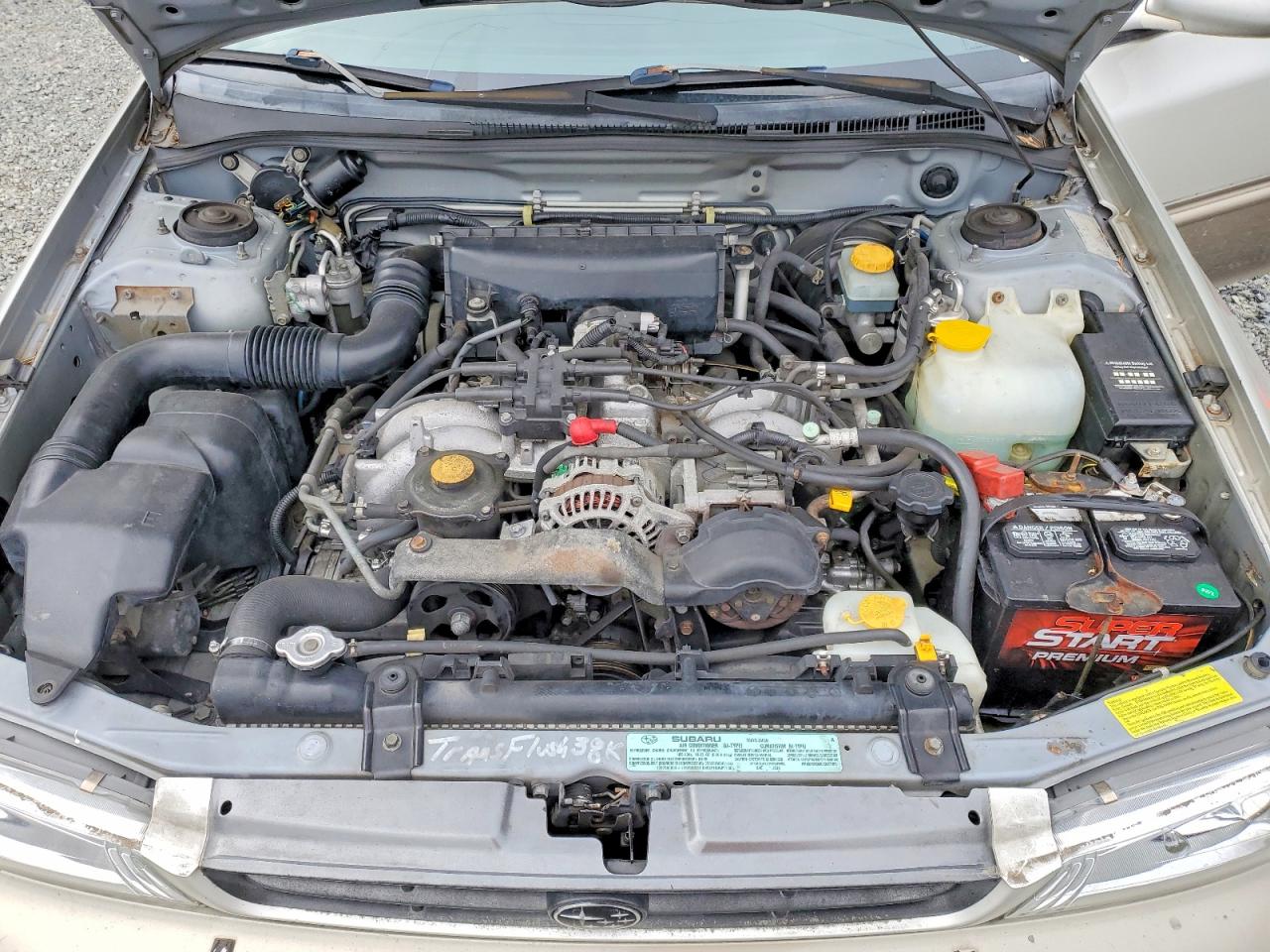 2000 Subaru Impreza Outback Sport Silver vin: JF1GF4851YH806680