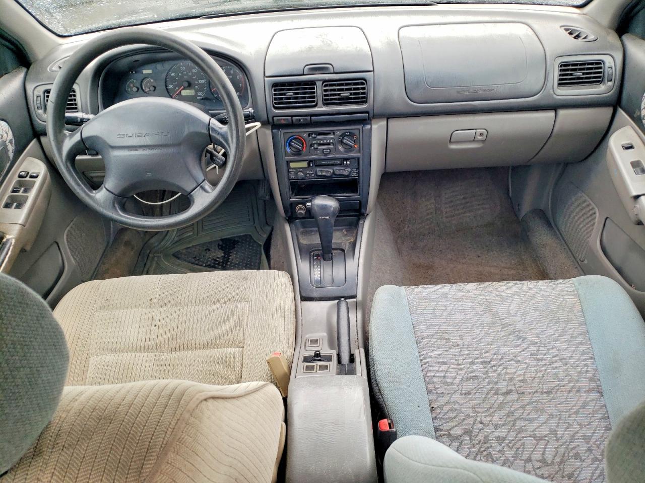1998 Subaru Impreza Outback Черный vin: JF1GF4853WH806788