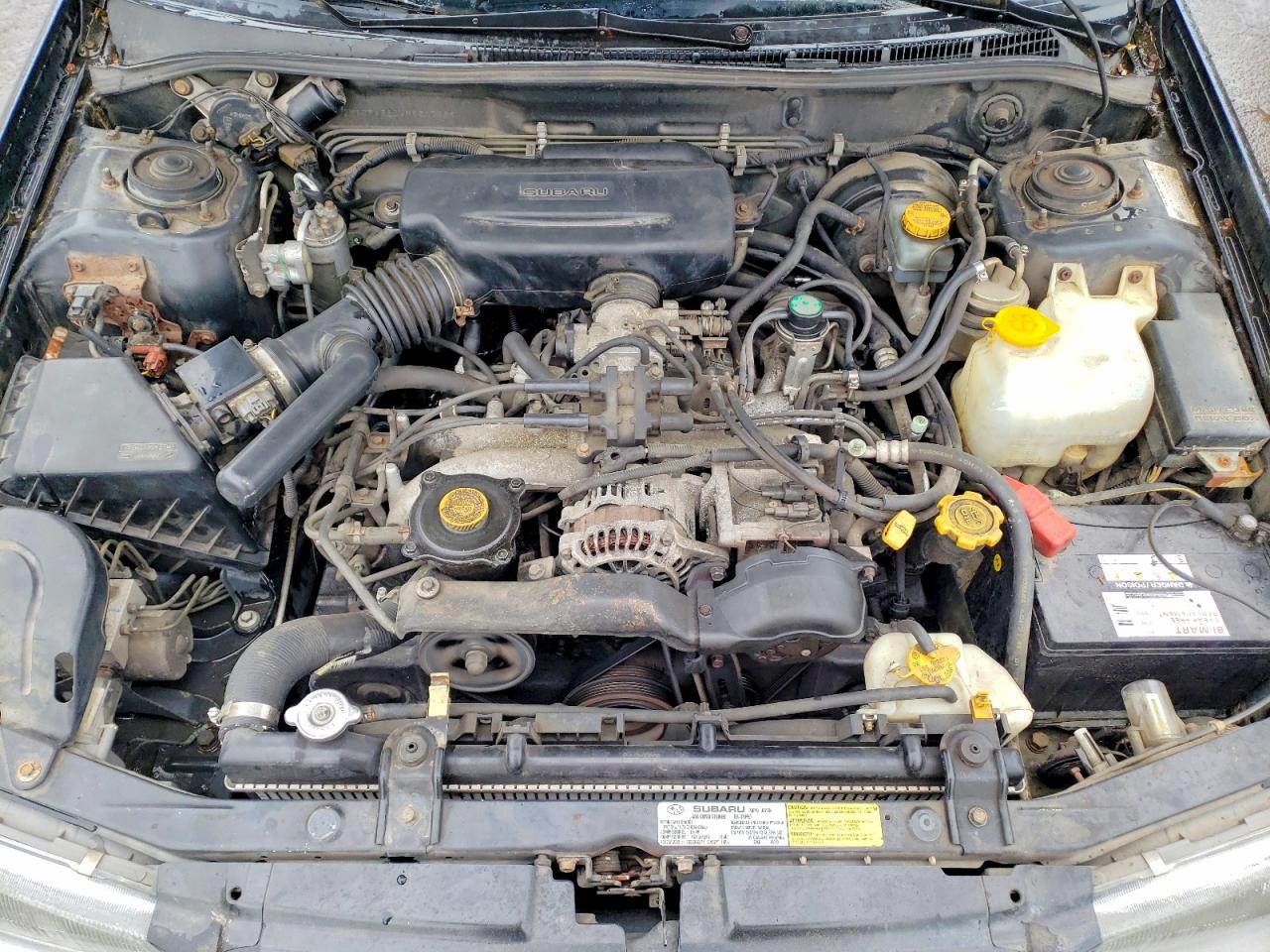 1998 Subaru Impreza Outback Черный vin: JF1GF4853WH806788