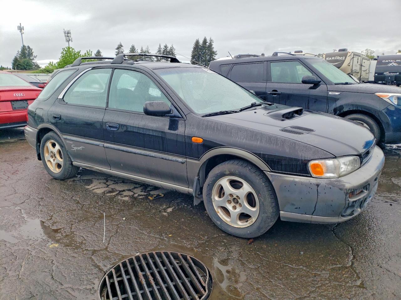 1998 Subaru Impreza Outback Черный vin: JF1GF4853WH806788
