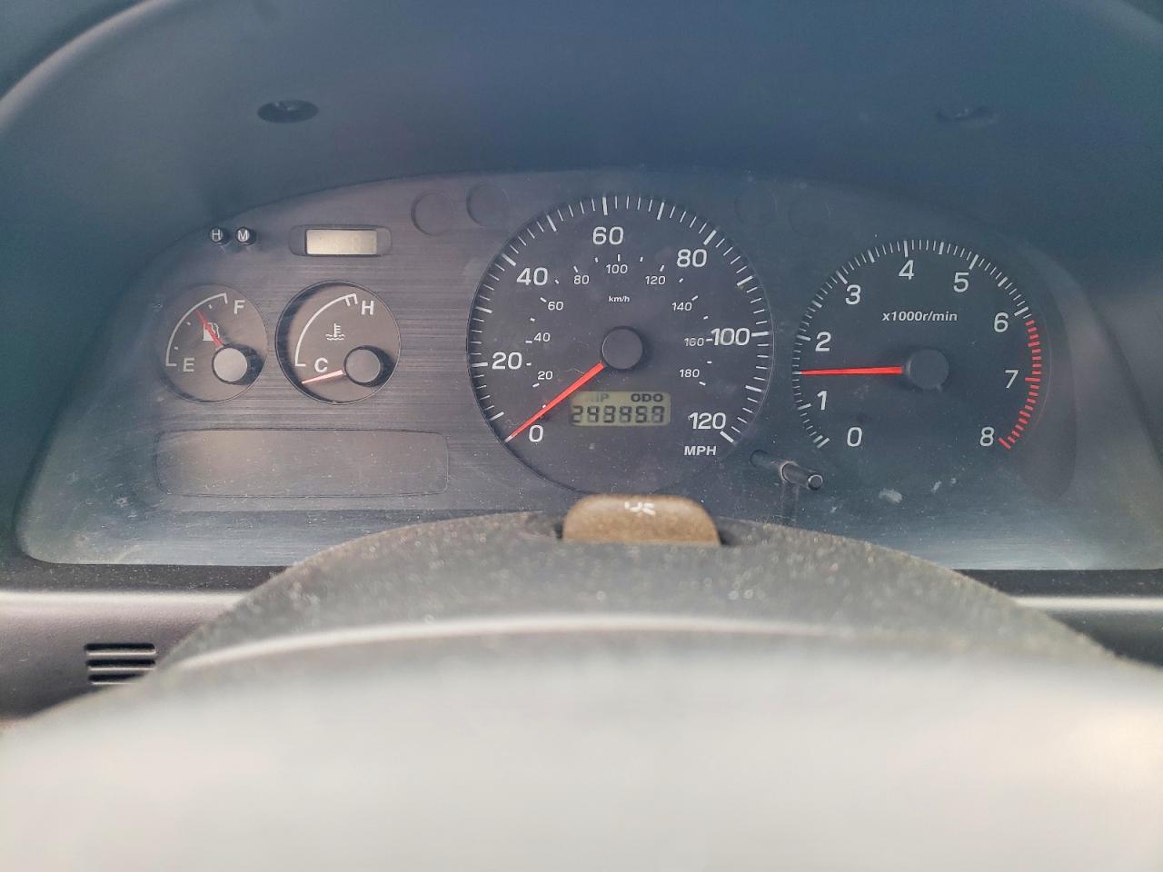 1998 Subaru Impreza Outback Черный vin: JF1GF4853WH806788