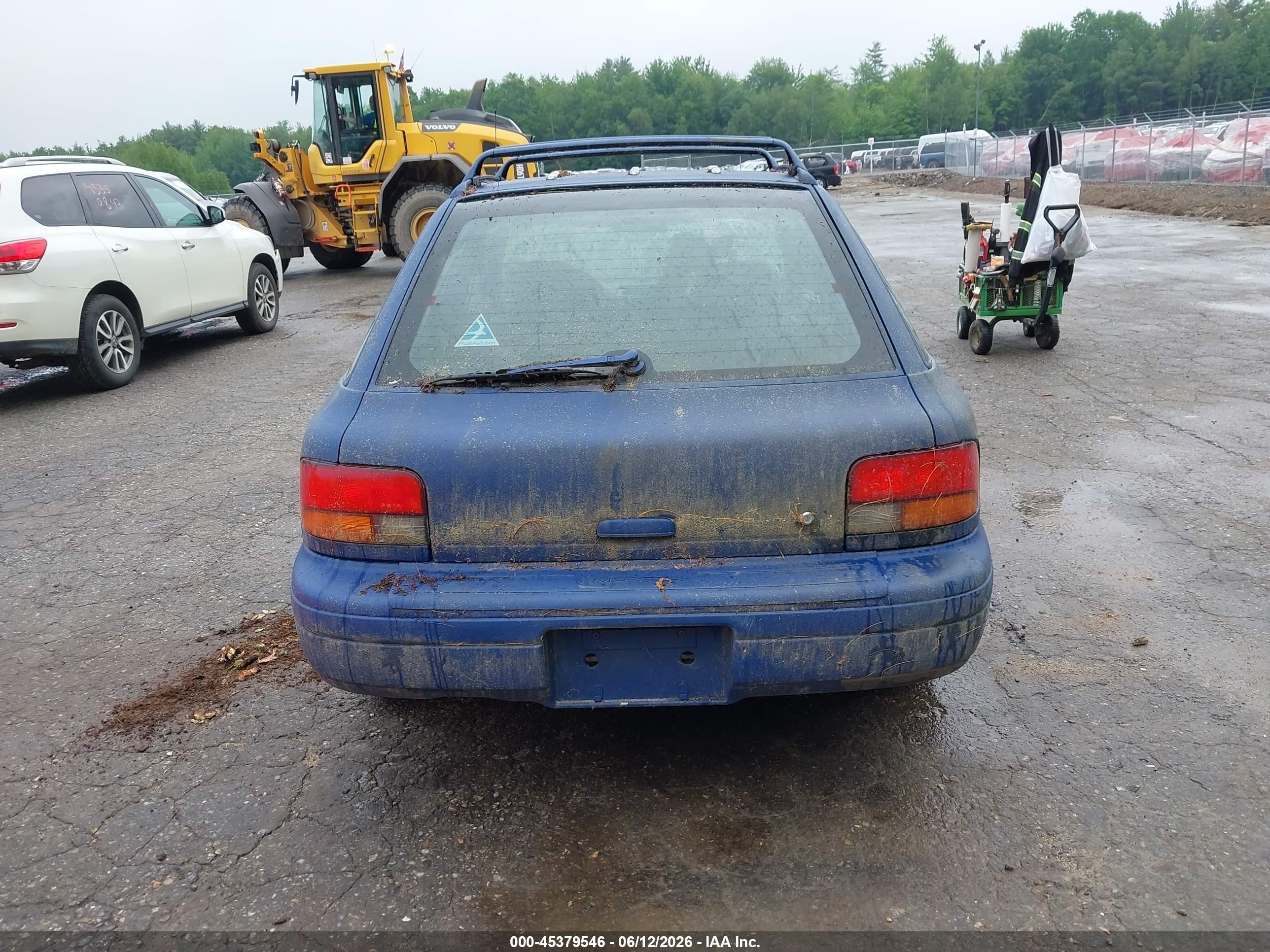 1999 Subaru Impreza Outback Sport Blue vin: JF1GF4853XH803505