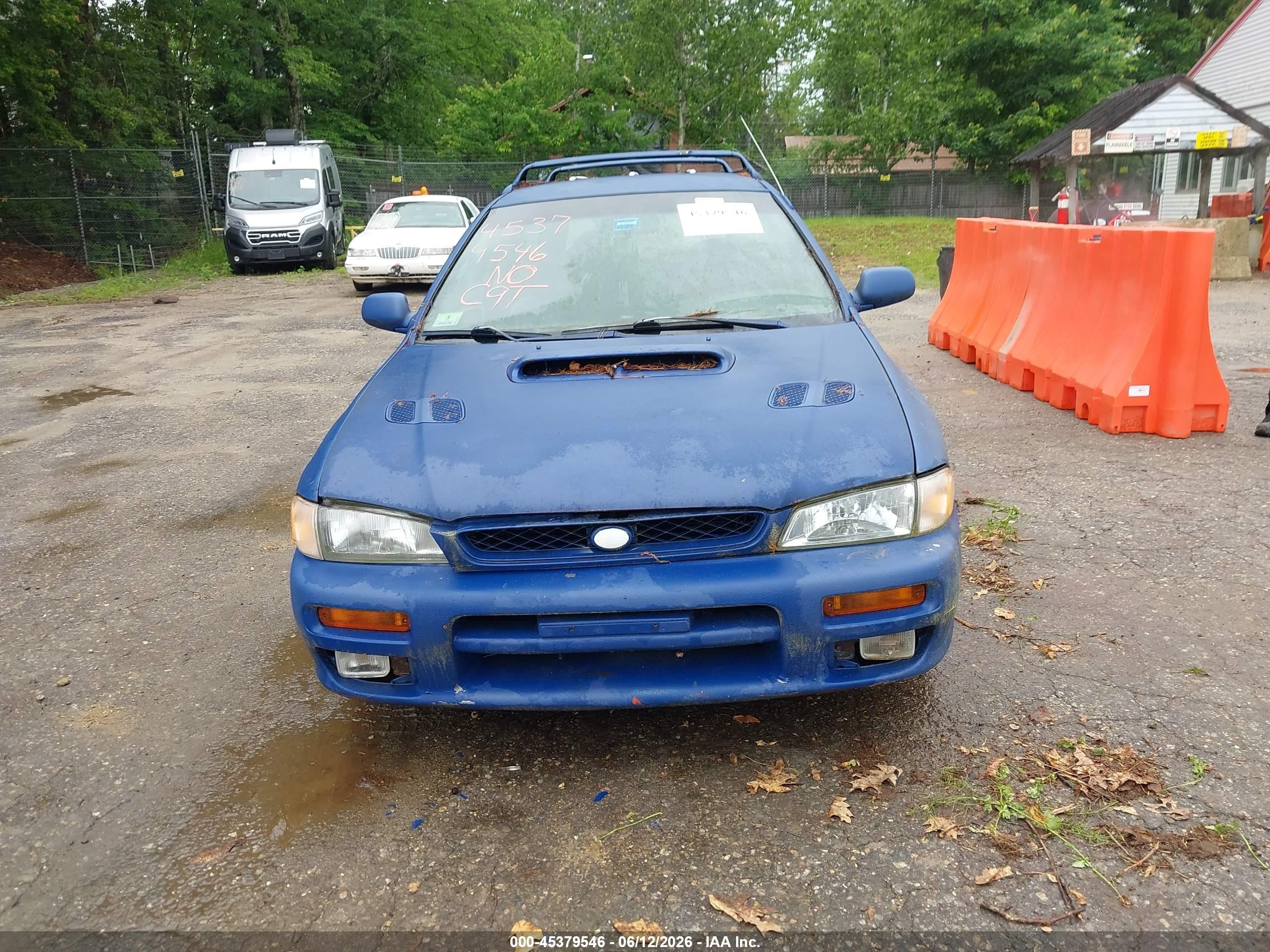 1999 Subaru Impreza Outback Sport Blue vin: JF1GF4853XH803505
