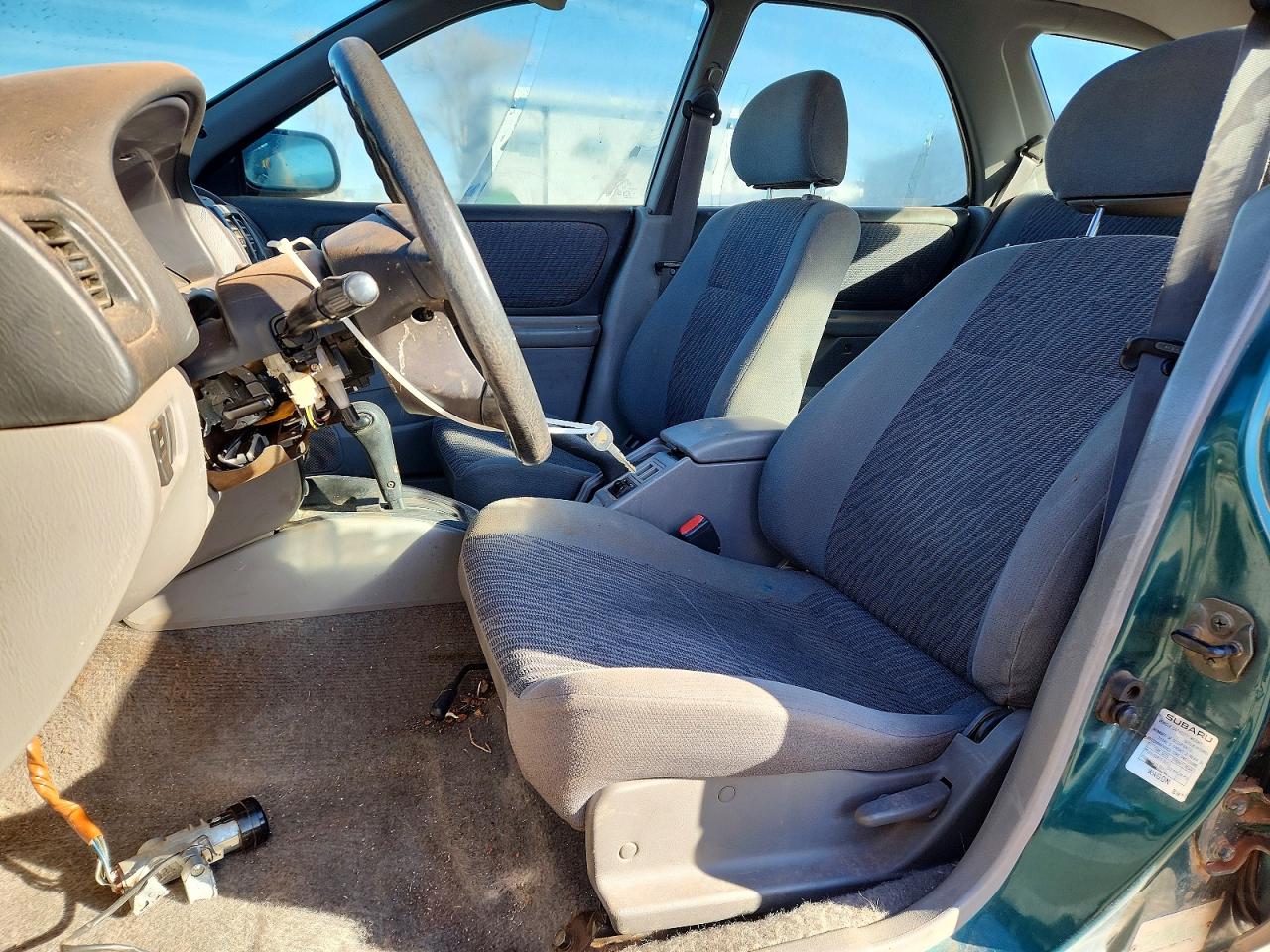 1999 Subaru Impreza Outback Sport Зеленый vin: JF1GF4853XH807781