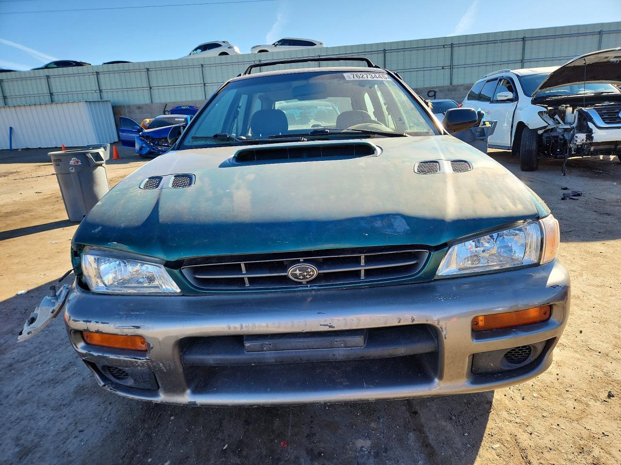 1999 Subaru Impreza Outback Sport Зеленый vin: JF1GF4853XH807781