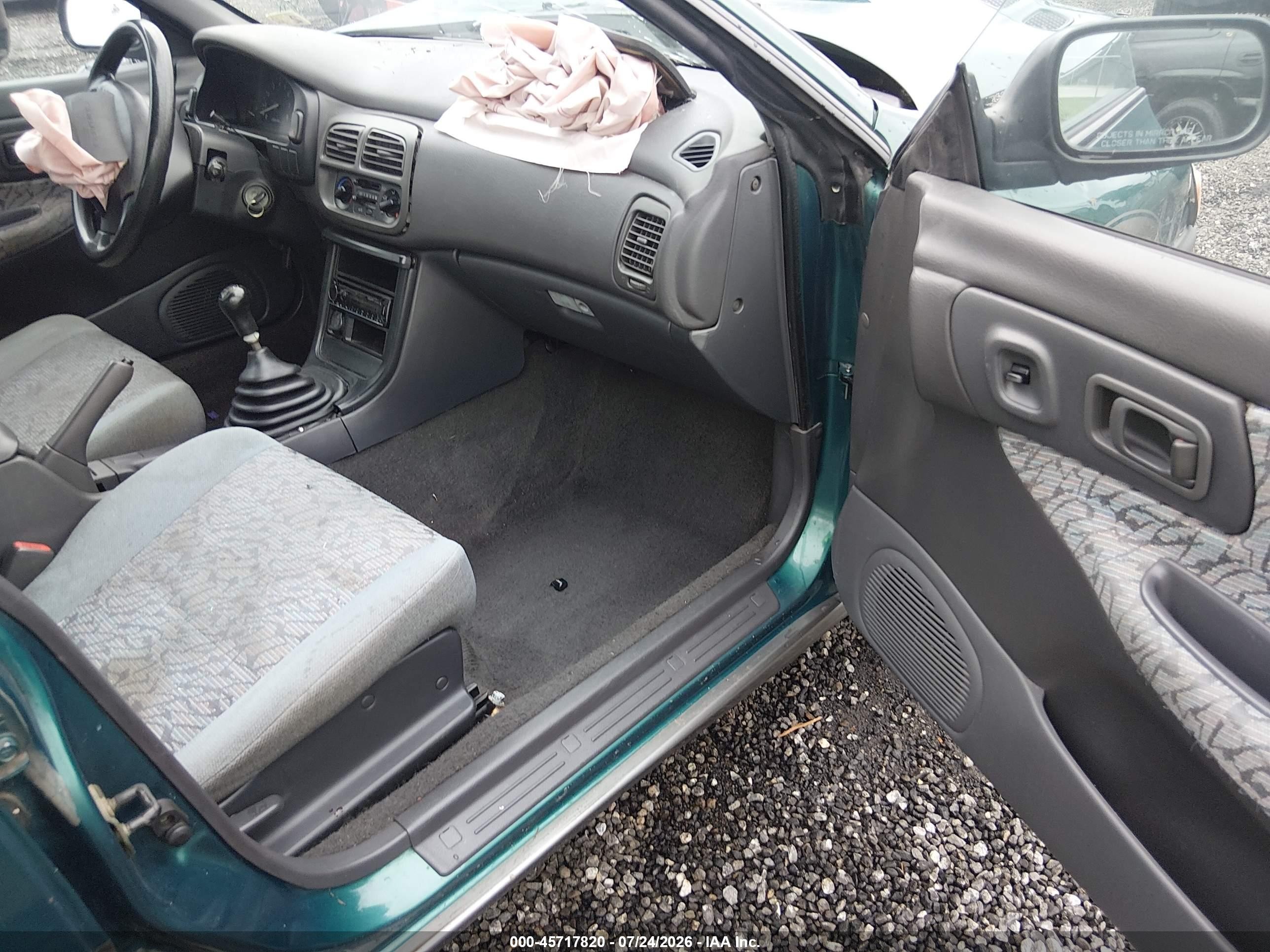 1997 Subaru Impreza Outback Sport Green vin: JF1GF4854VG816010