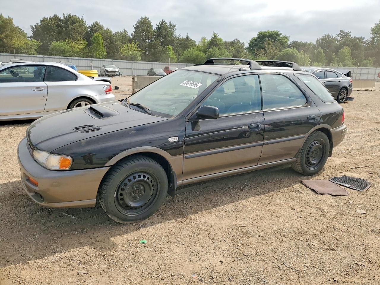 1998 Subaru Impreza Outback Черный vin: JF1GF4854WH803754