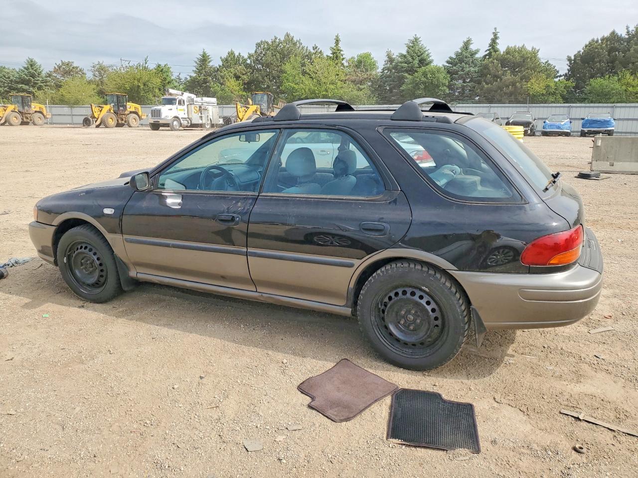 1998 Subaru Impreza Outback Black vin: JF1GF4854WH803754