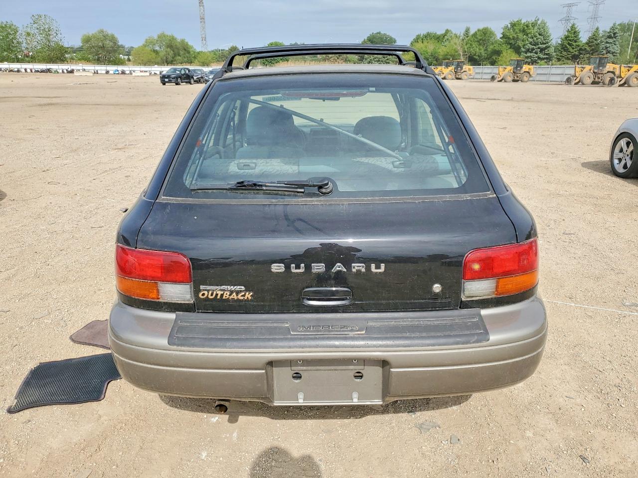 1998 Subaru Impreza Outback Black vin: JF1GF4854WH803754