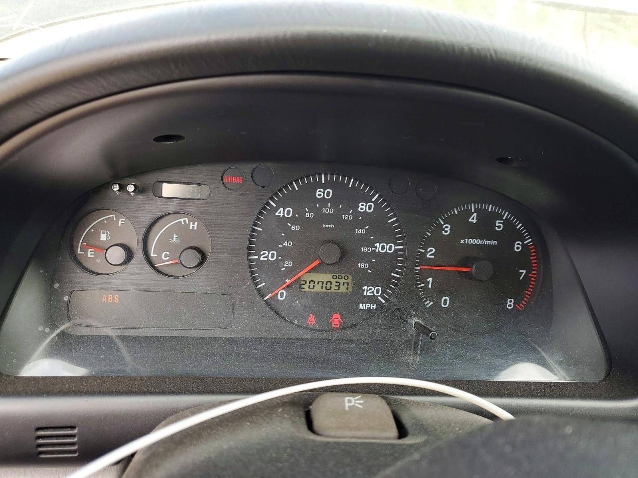 1998 Subaru Impreza Outback Black vin: JF1GF4854WH803754