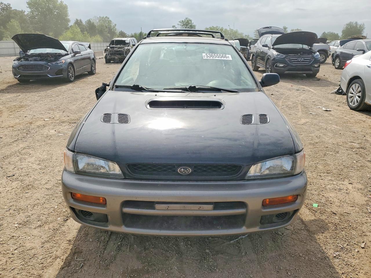 1998 Subaru Impreza Outback Black vin: JF1GF4854WH803754