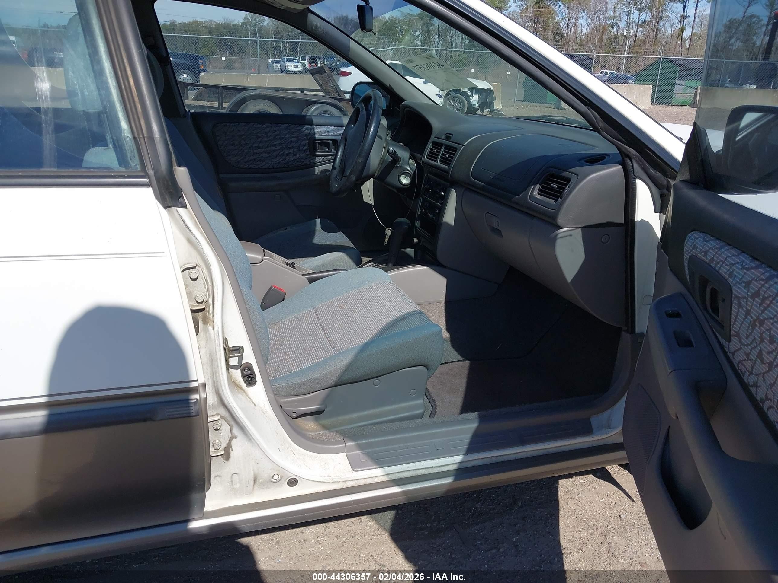 1998 Subaru Impreza Outback Sport White vin: JF1GF4854WH808484