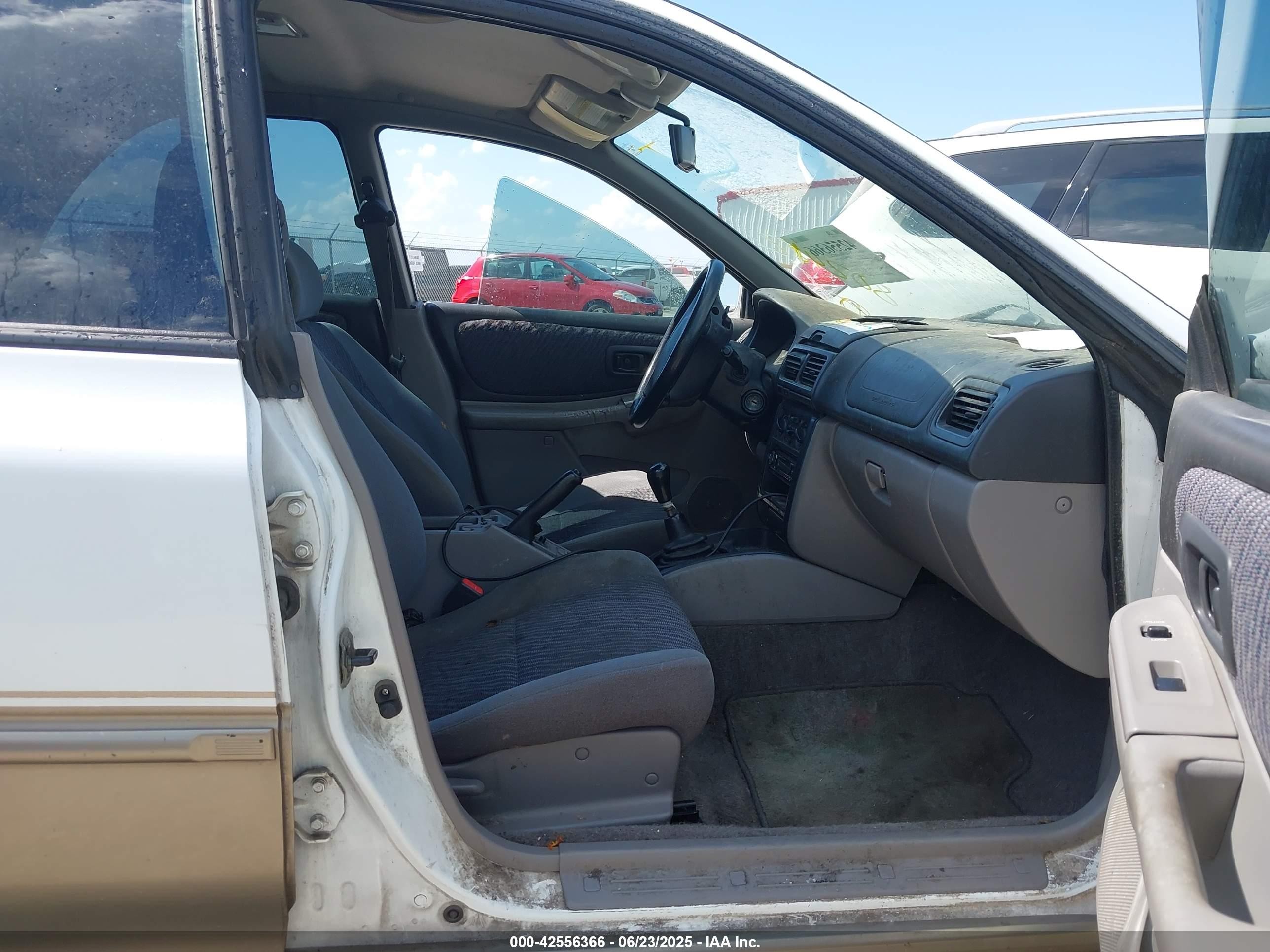 2001 Subaru Impreza Outback Sport   Белый vin: JF1GF48561G802412