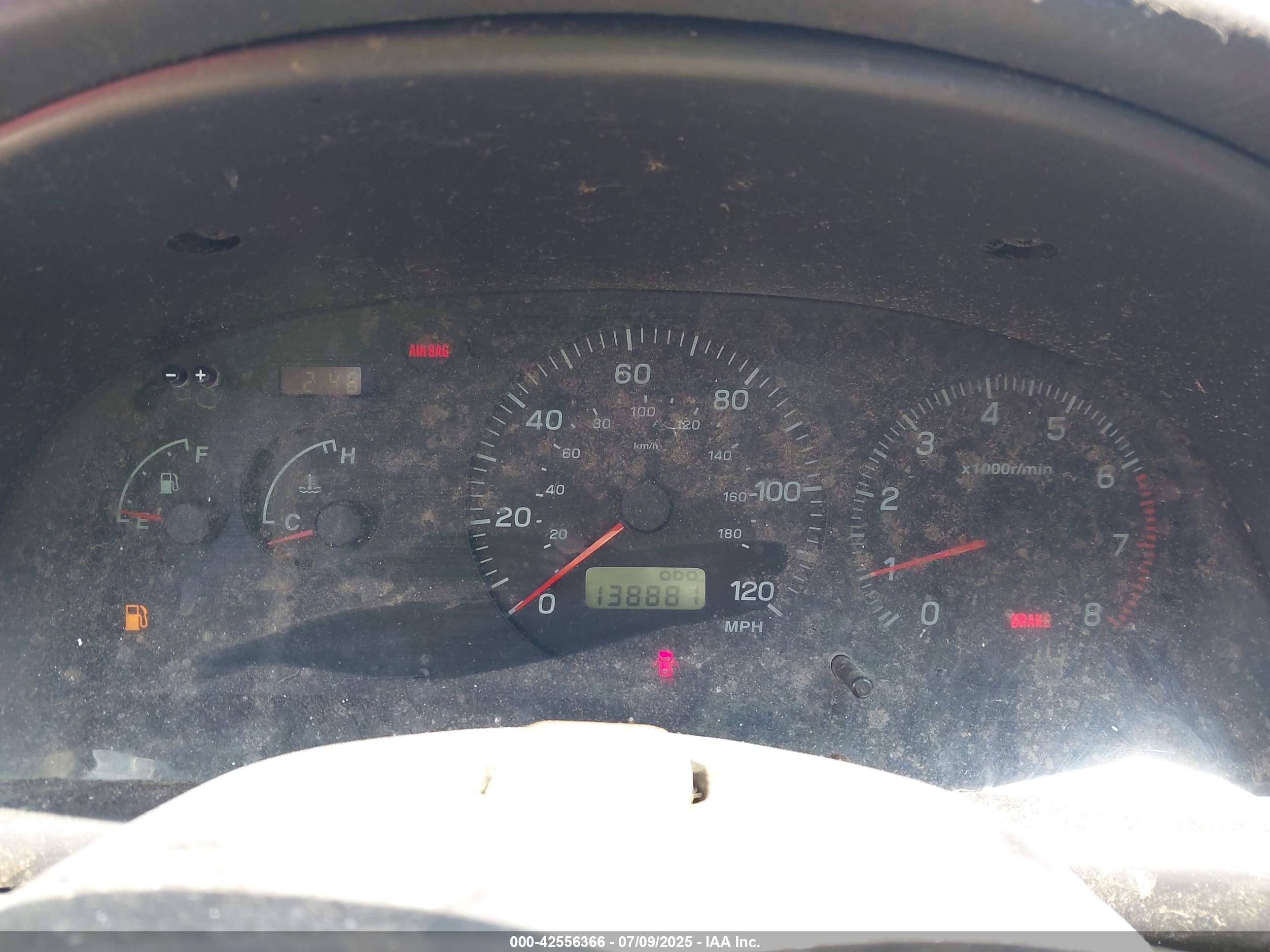 2001 Subaru Impreza Outback Sport   Белый vin: JF1GF48561G802412