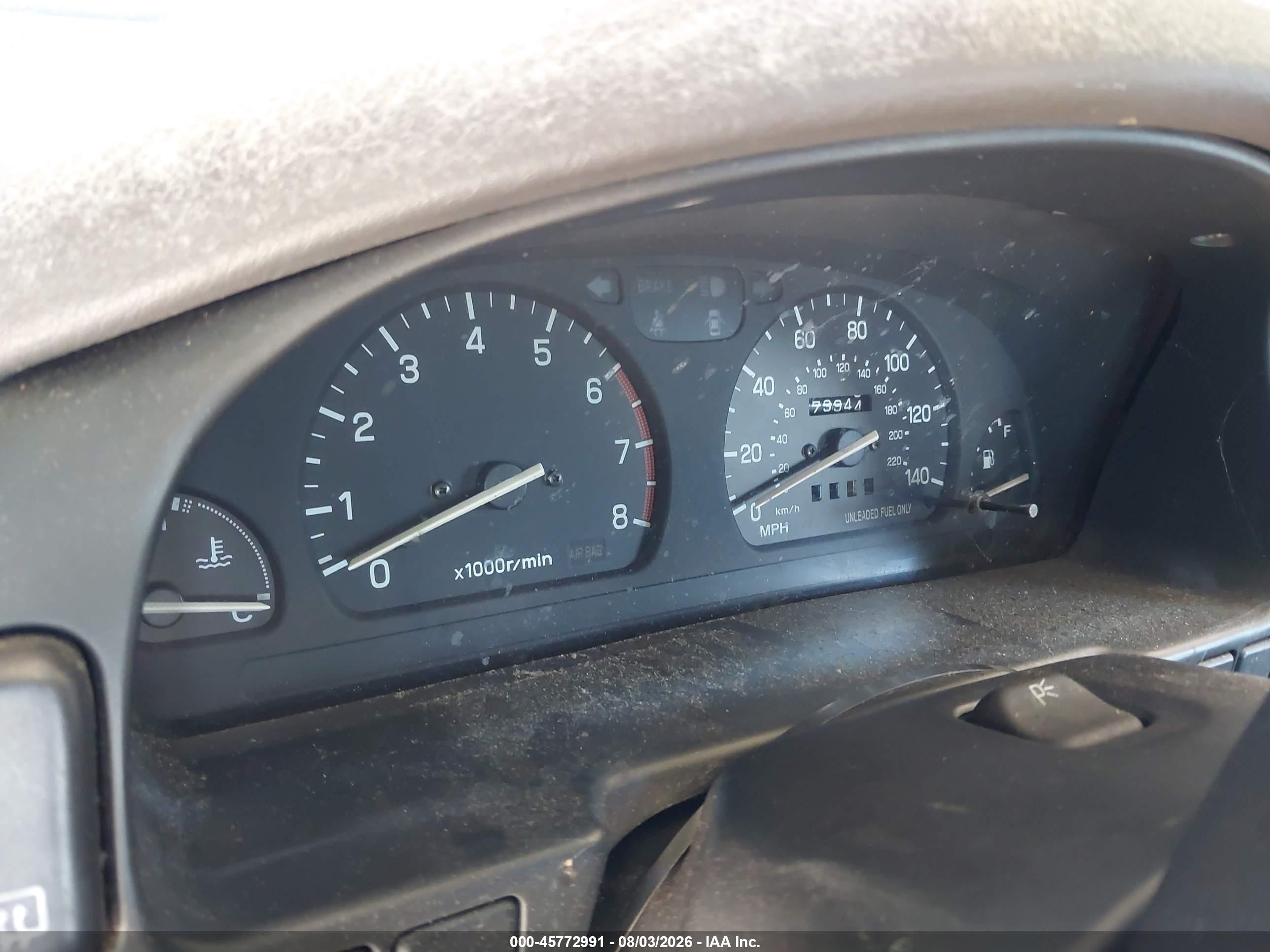 1996 Subaru Impreza Outback Blue vin: JF1GF4856TG814191
