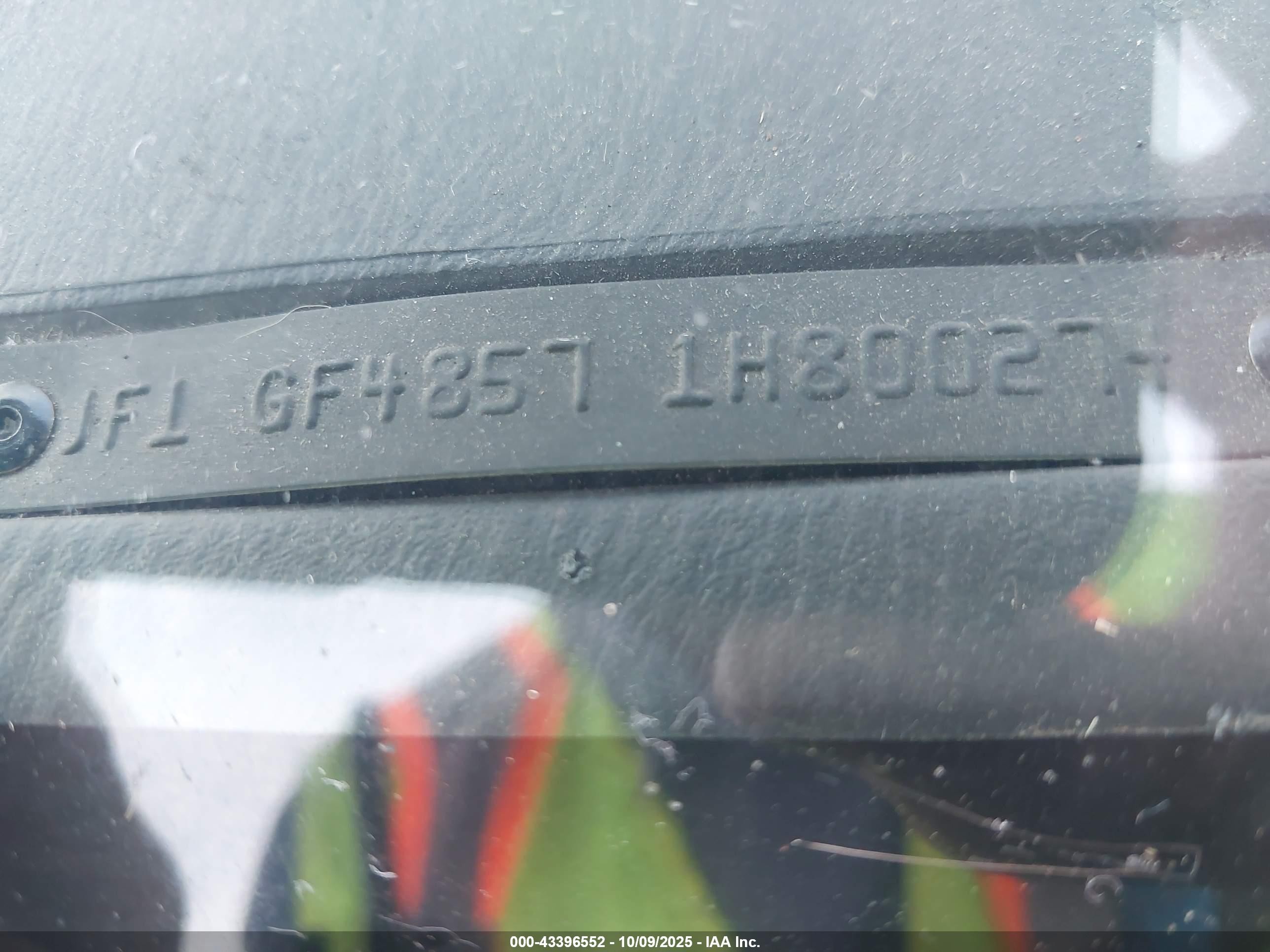 2001 Subaru Impreza Outback Sport   Green vin: JF1GF48571H800274