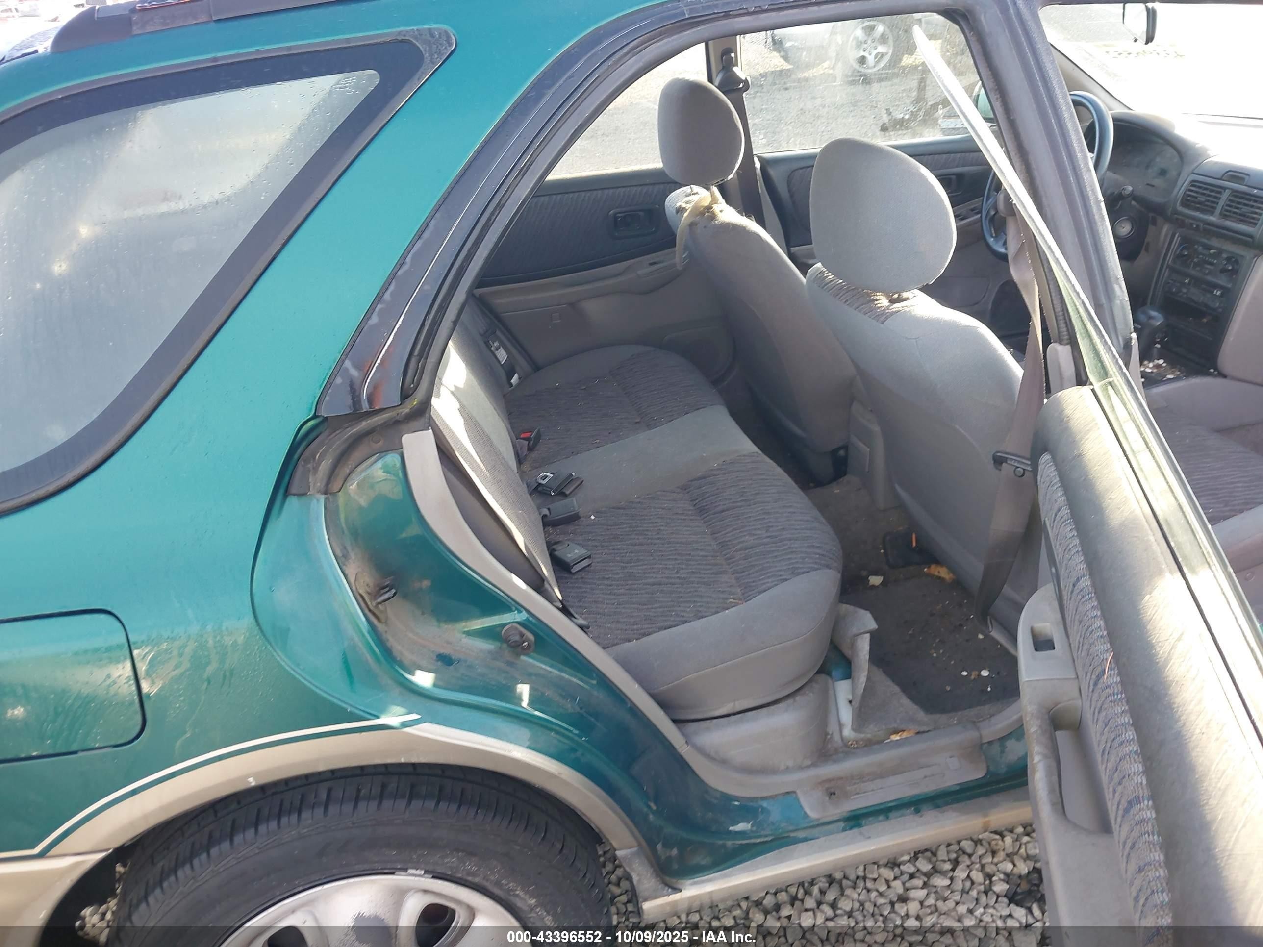 2001 Subaru Impreza Outback Sport   Green vin: JF1GF48571H800274