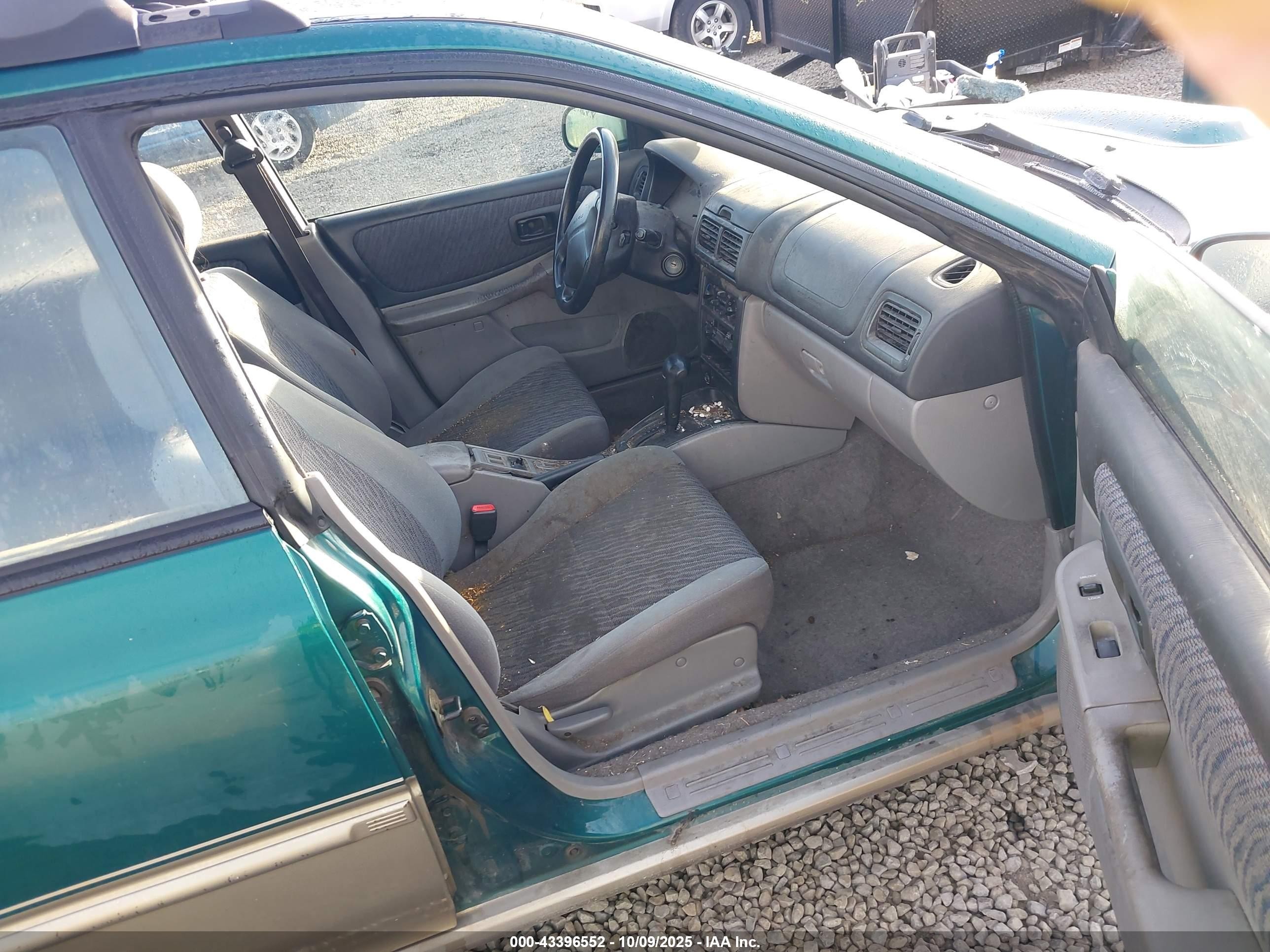 2001 Subaru Impreza Outback Sport   Green vin: JF1GF48571H800274