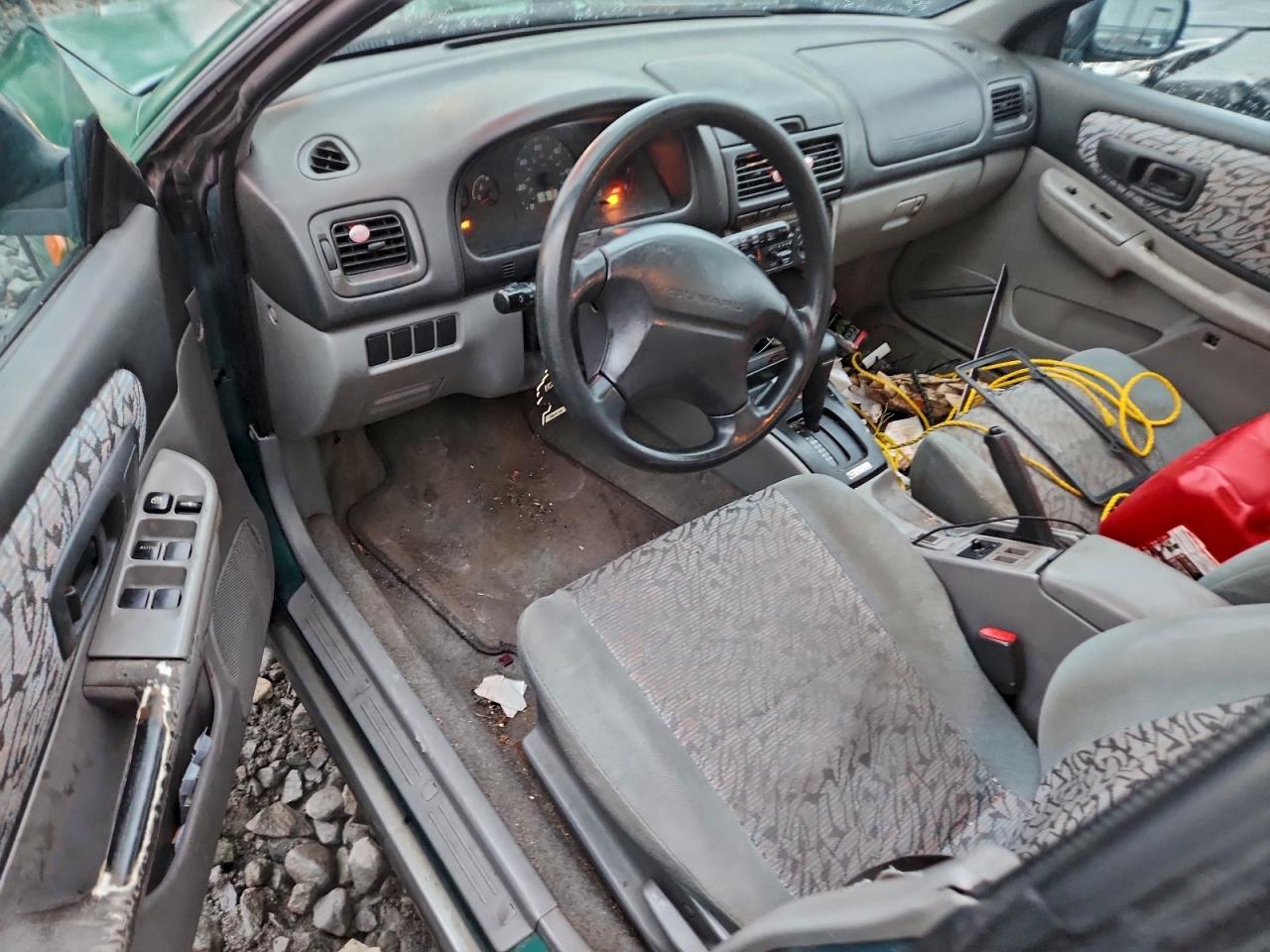 1998 Subaru Impreza Outback Green vin: JF1GF4857WH802470
