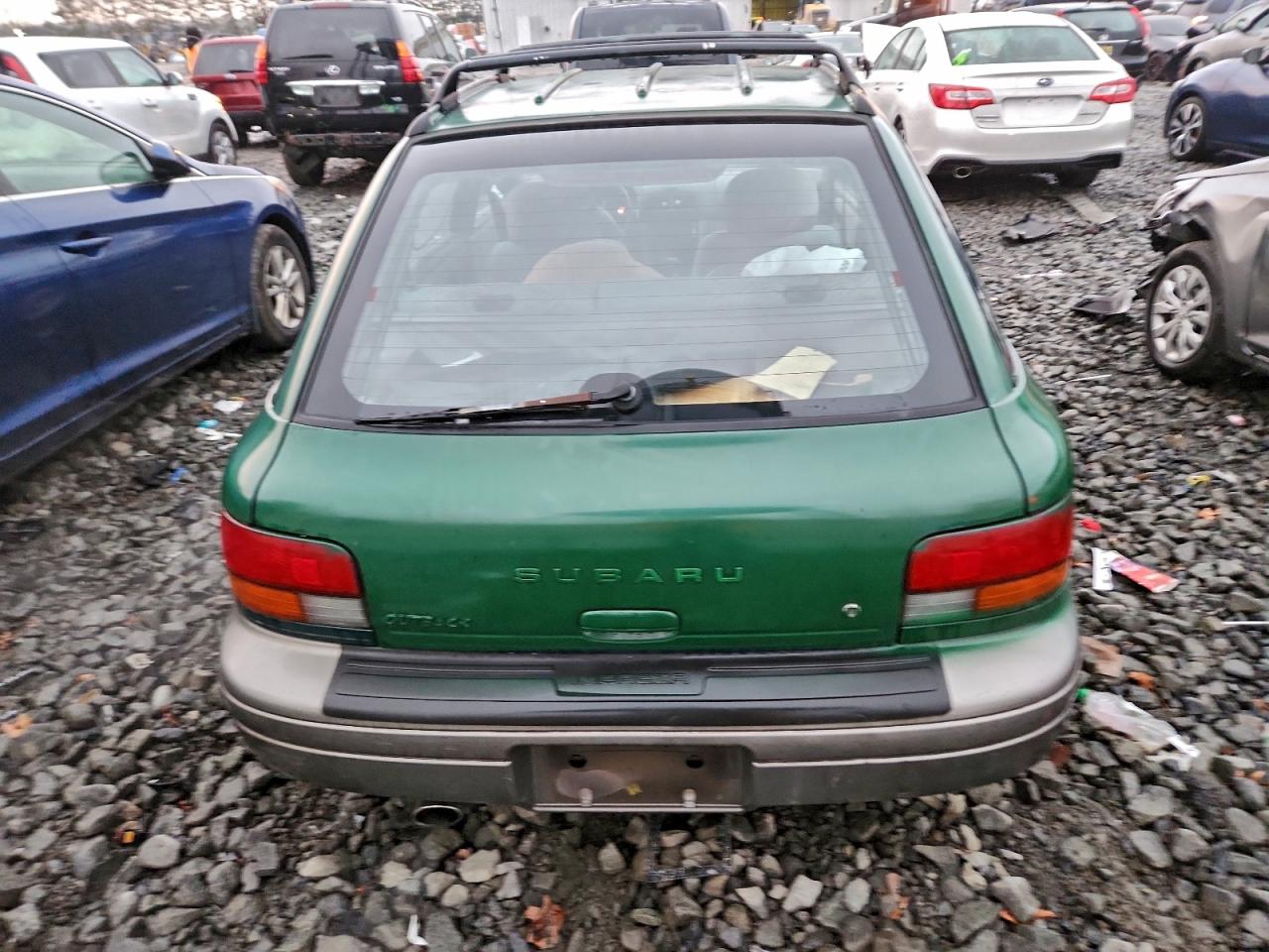 1998 Subaru Impreza Outback Green vin: JF1GF4857WH802470
