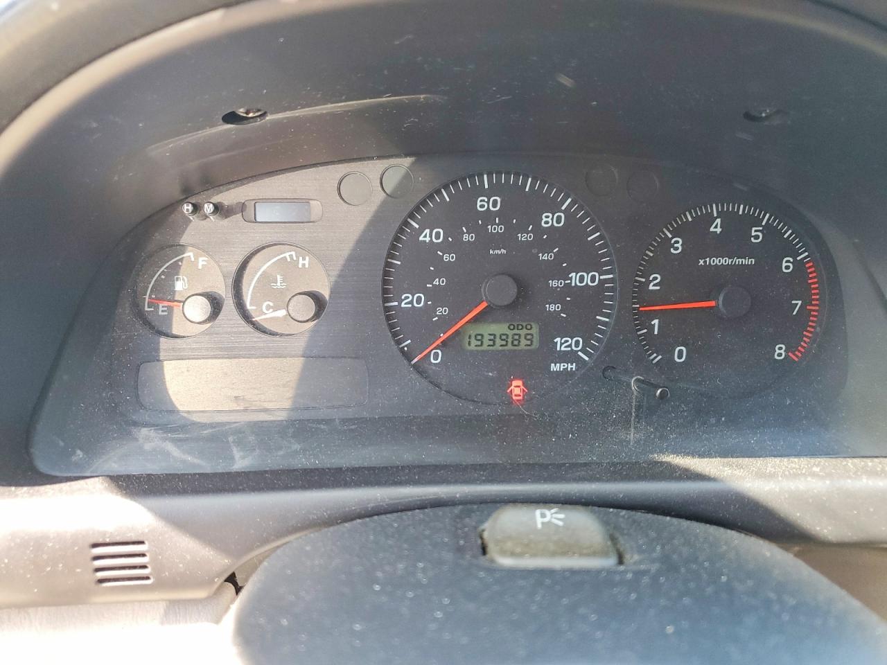 1998 Subaru Impreza Outback Black vin: JF1GF4857WH804798