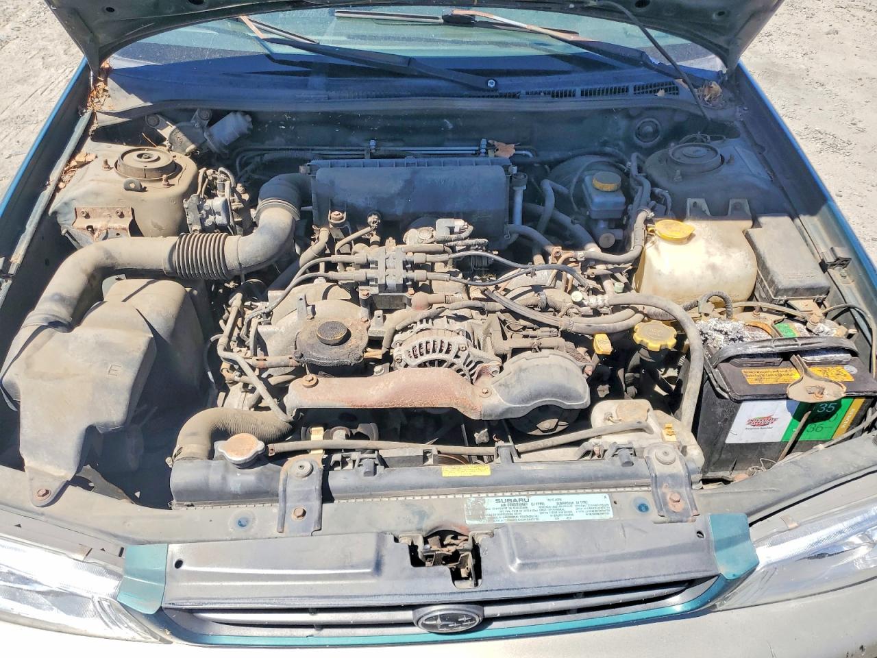 2000 Subaru Impreza Outback Sport Green vin: JF1GF4857YH804030
